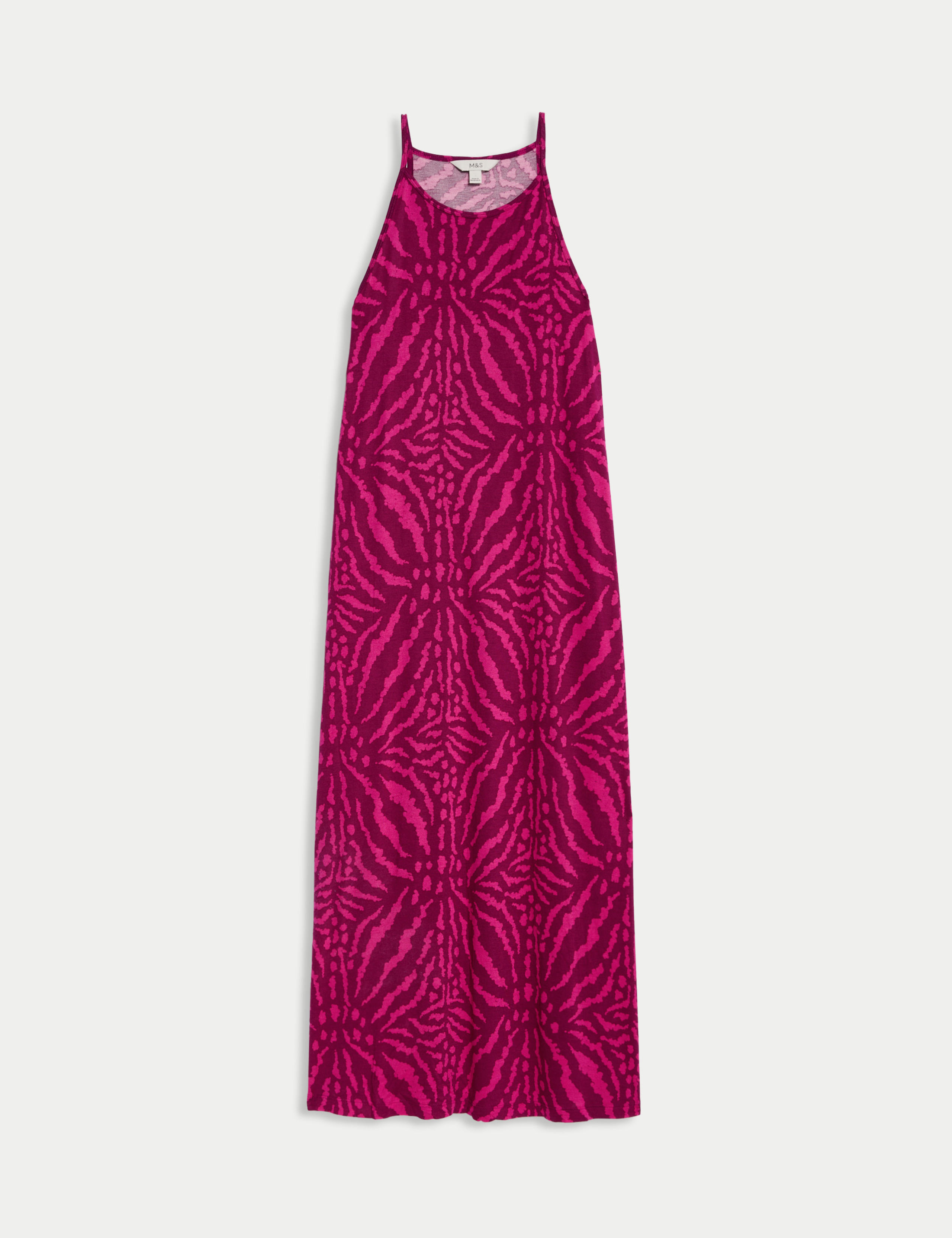Jersey Printed Midaxi Beach Dress 2 of 5