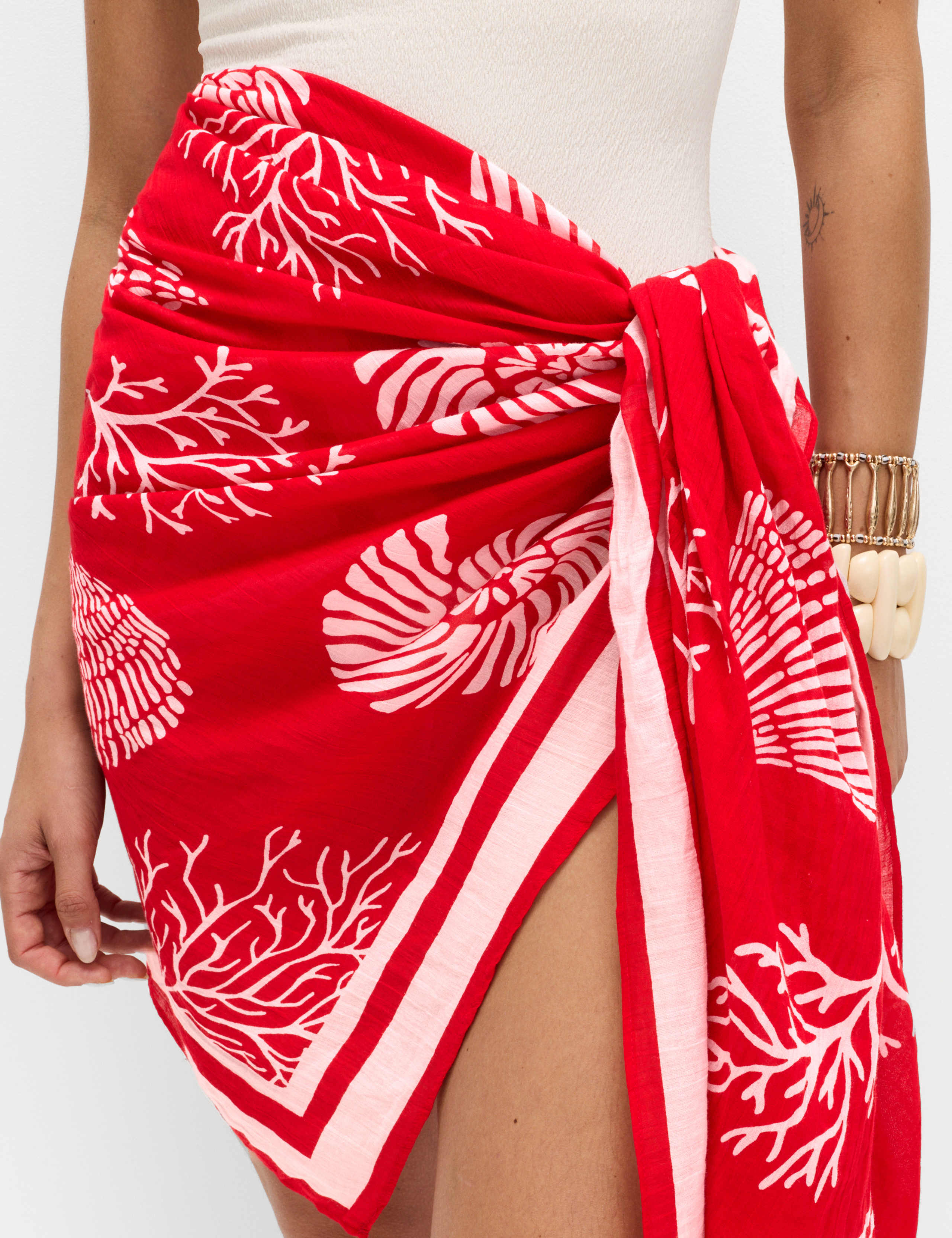 Pure Cotton Printed Sarong 4 of 5