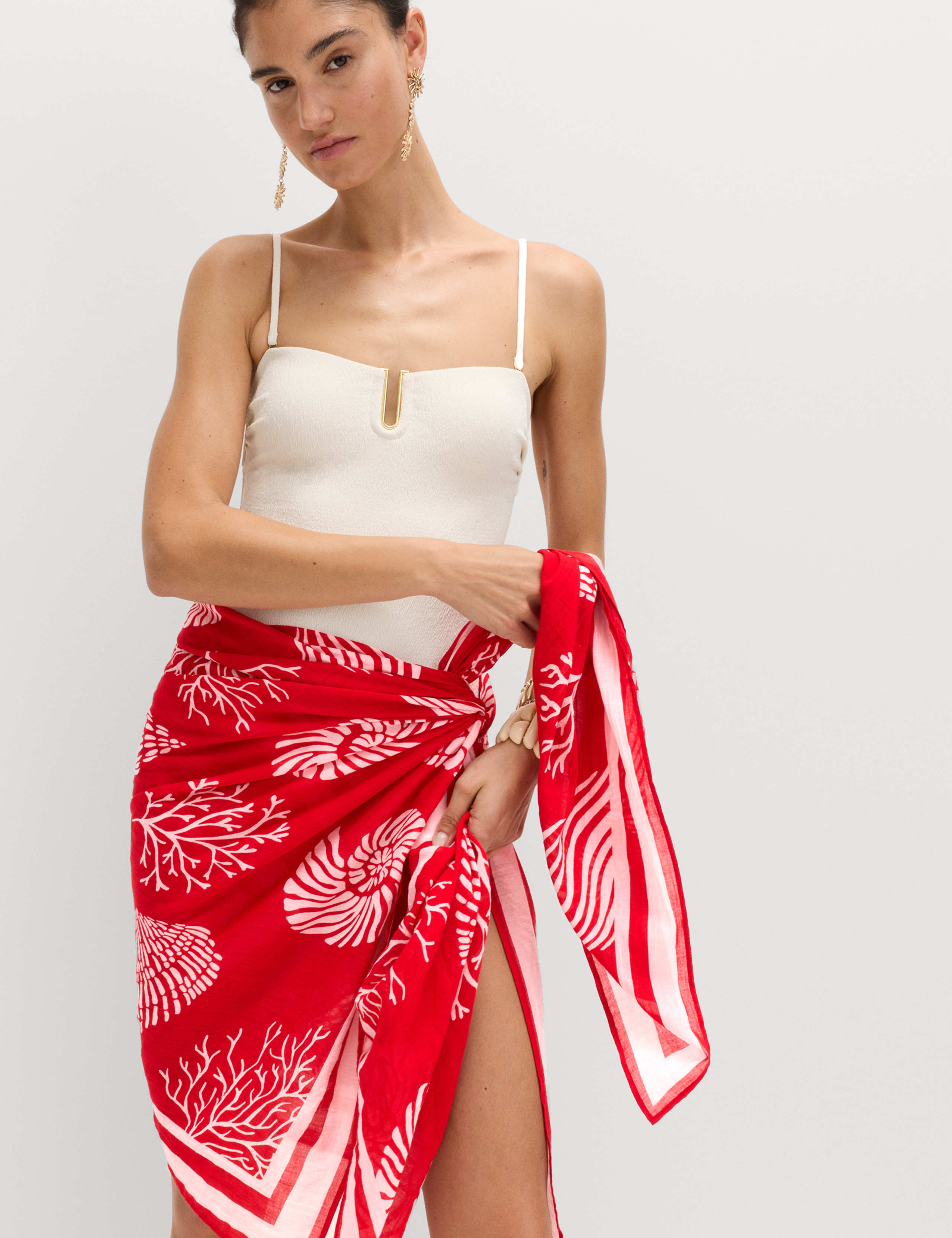 Pure Cotton Printed Sarong 5 of 5