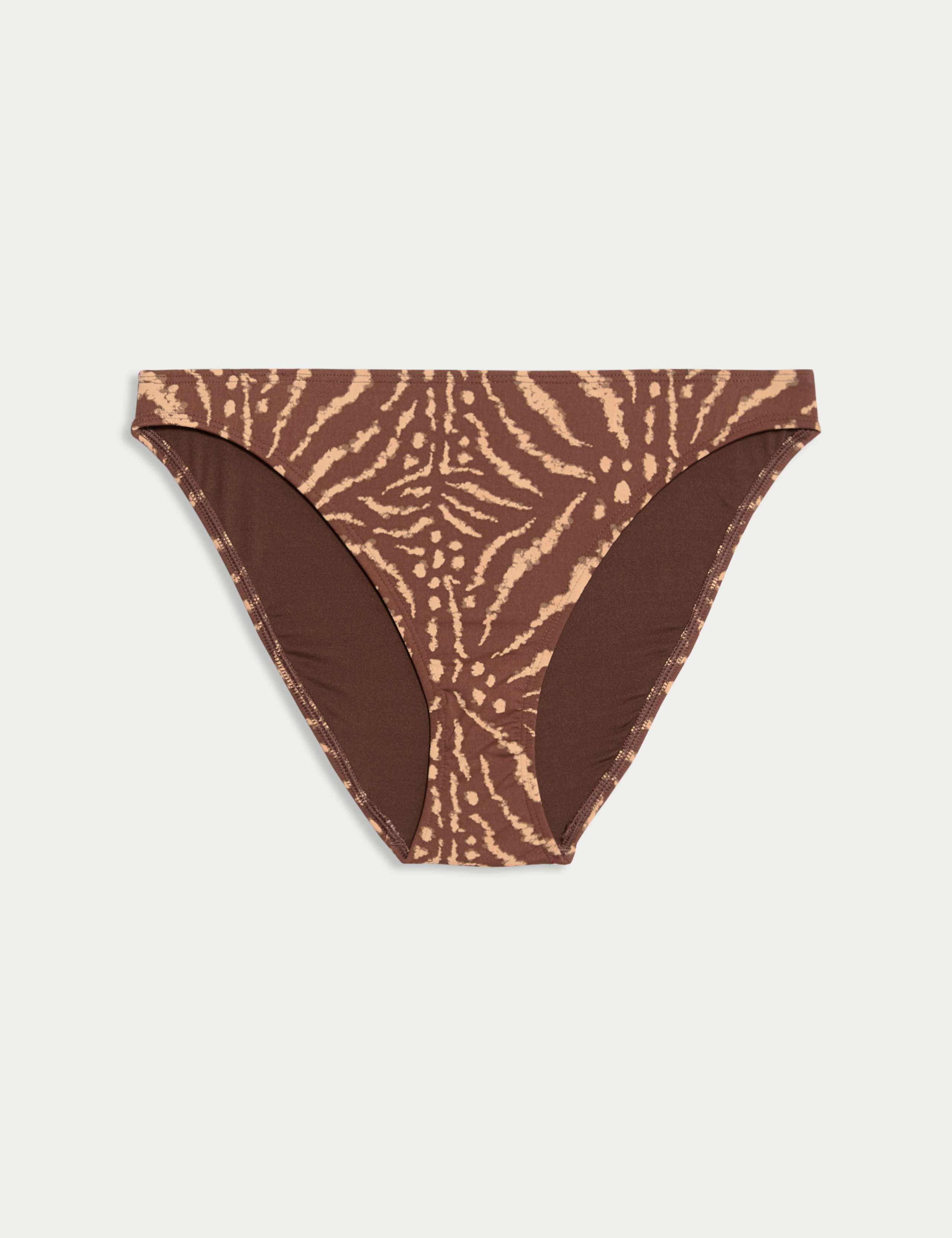 Printed High Leg Bikini Bottoms 2 of 6