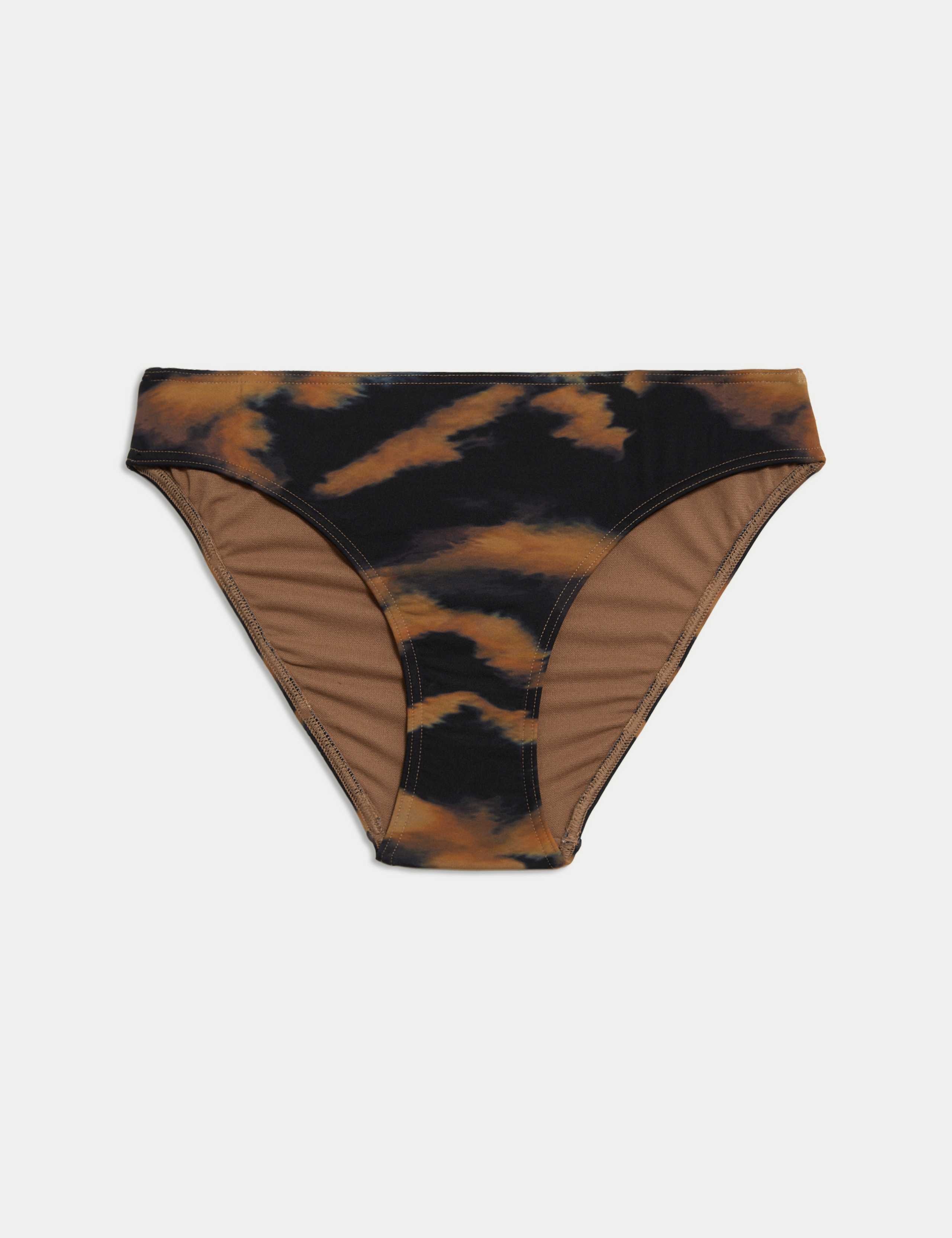 Printed High Leg Bikini Bottoms 2 of 5