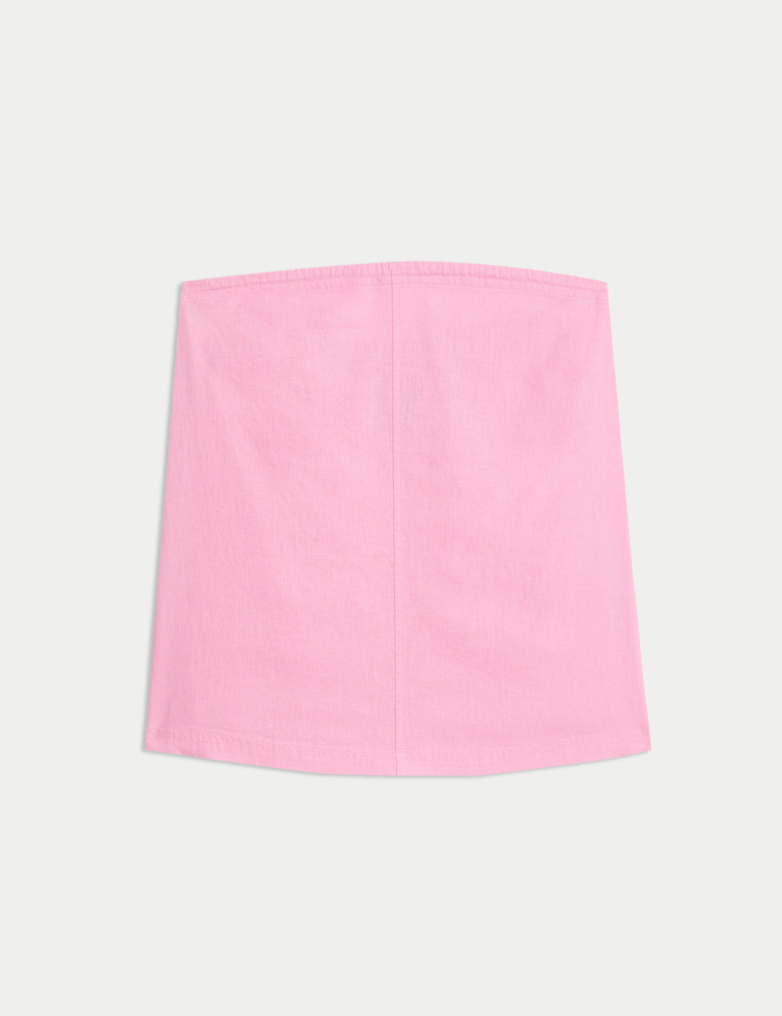 Linen Rich Bandeau Top 2 of 5