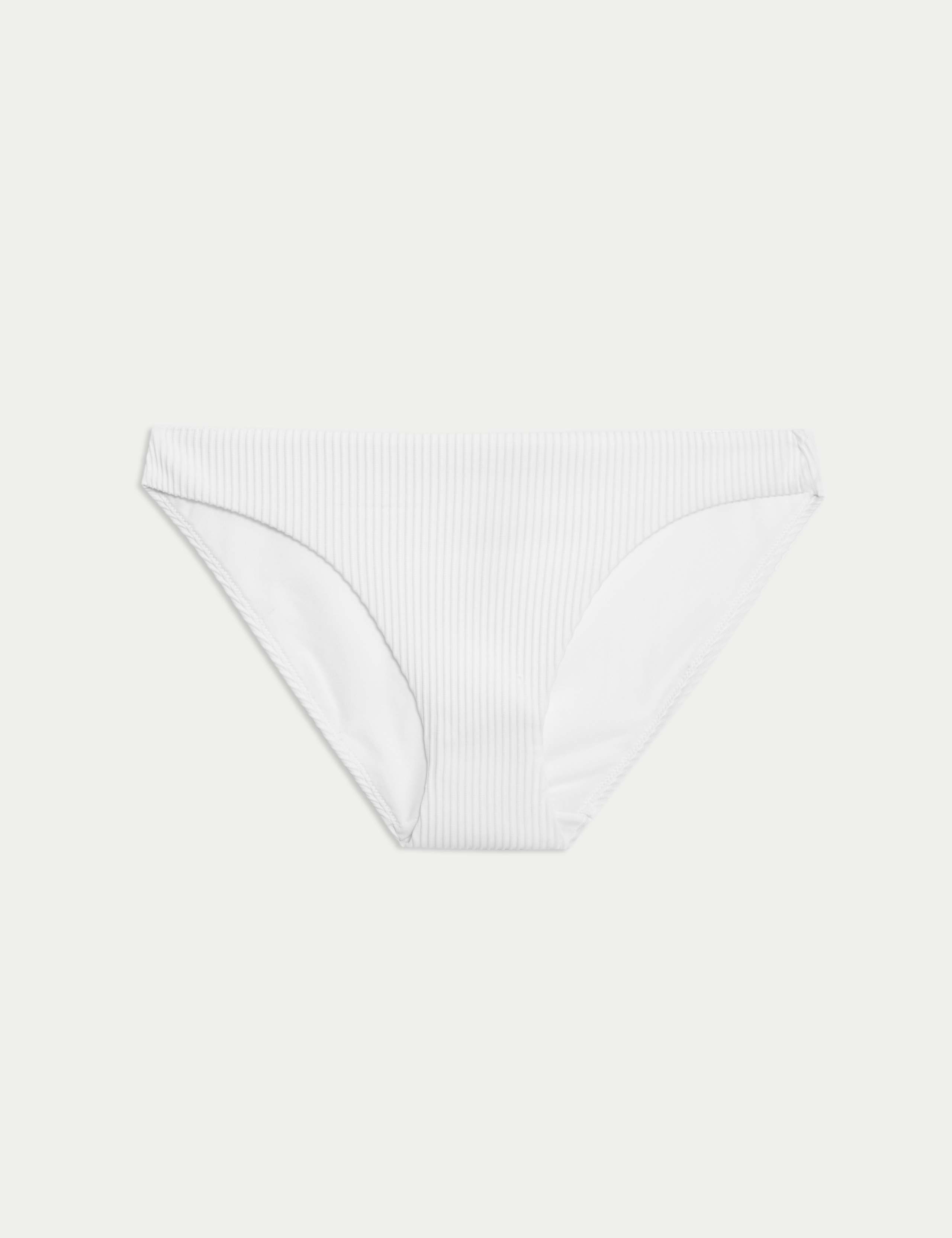 Ribbed High Leg Bikini Bottoms 2 of 5