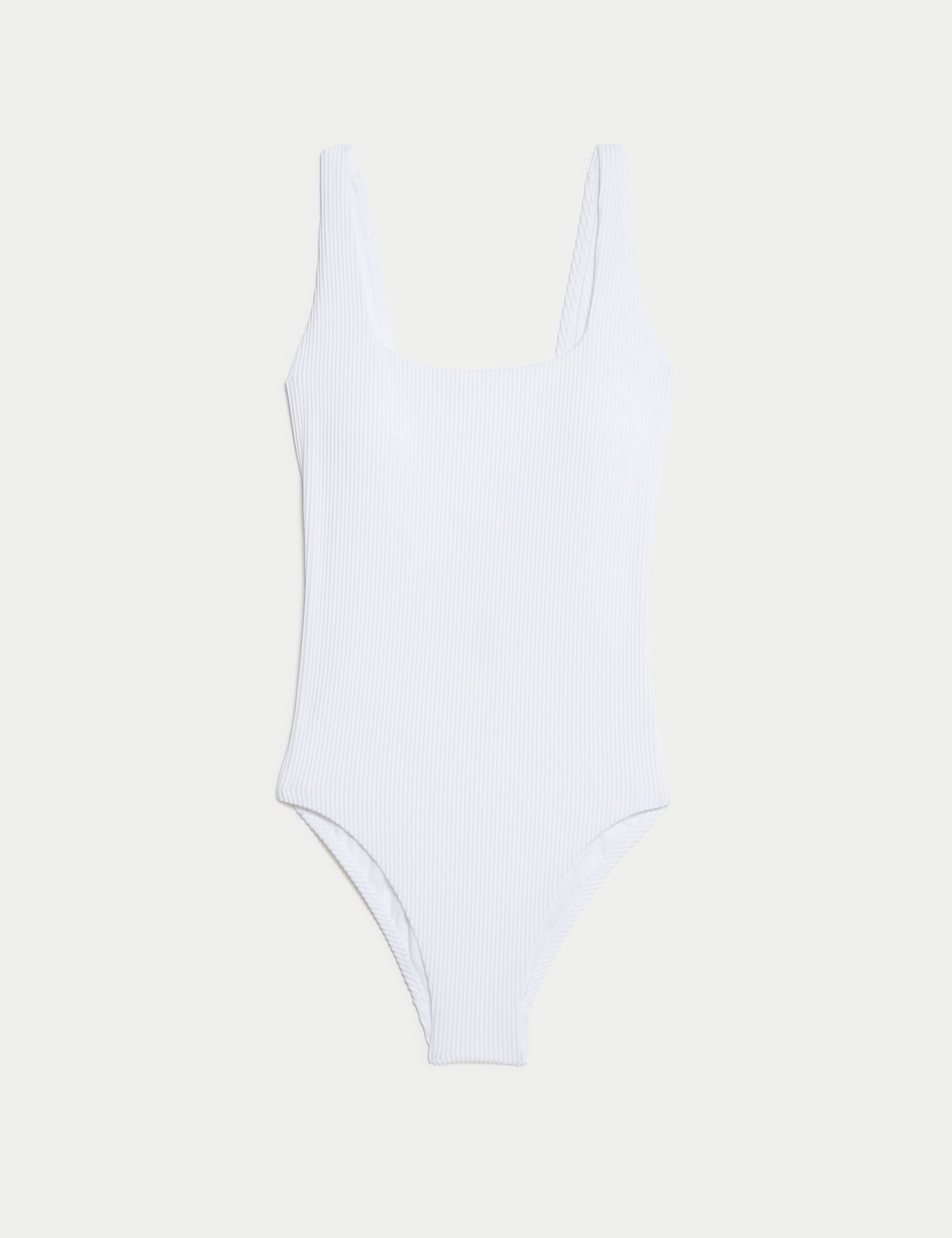 Textured Scoop Neck Swimsuit 2 of 5
