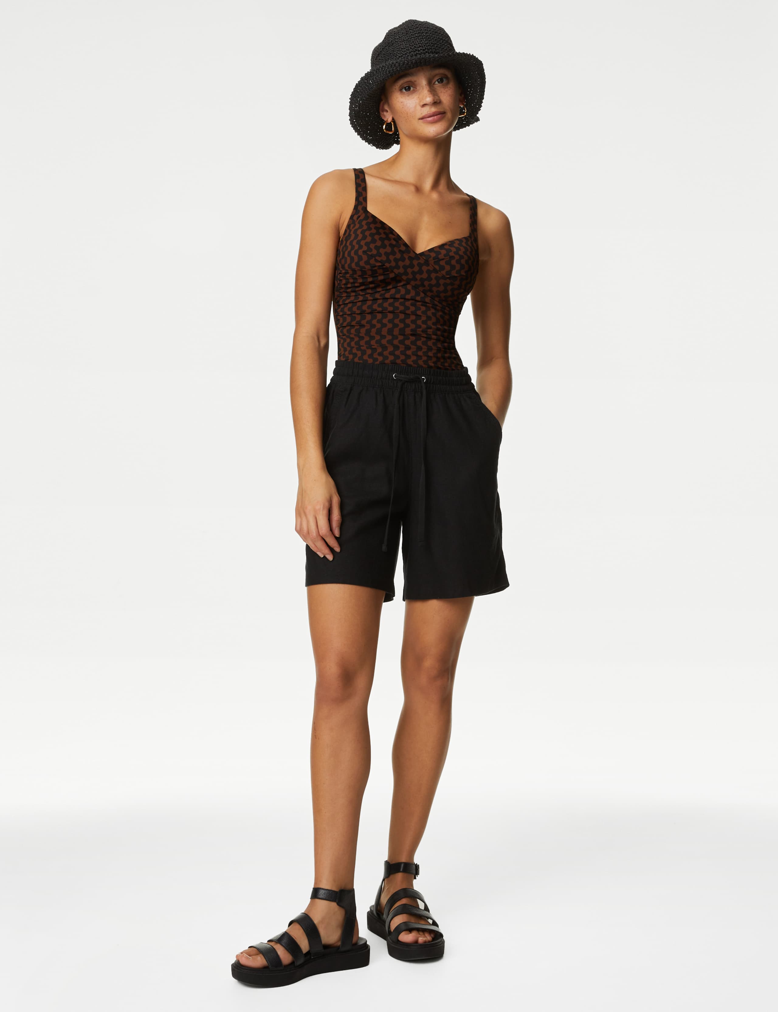 2pk 360 Tummy Control Plunge Swimsuits 2 of 5