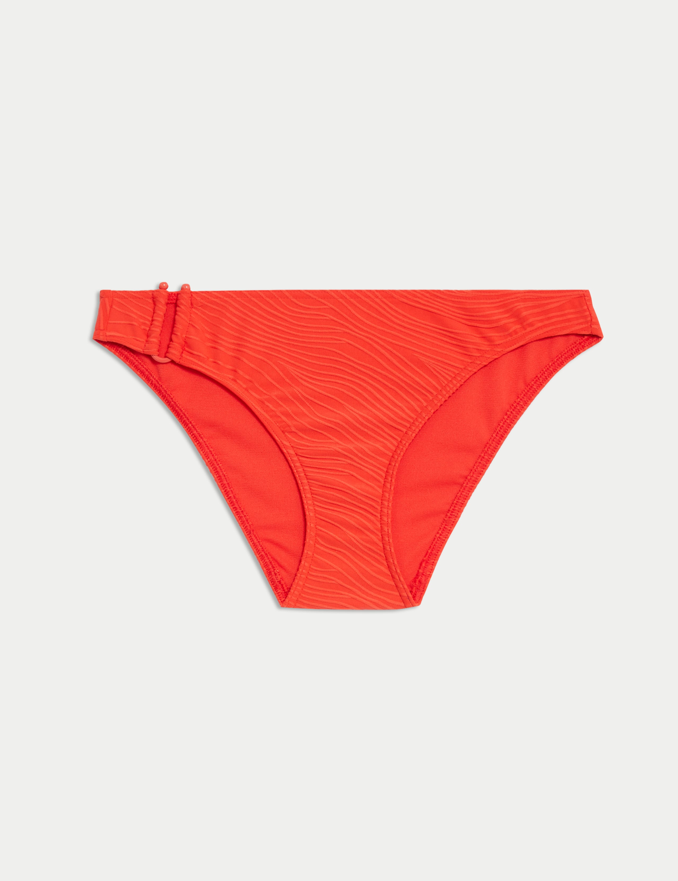 Textured High Leg Bikini Bottoms 2 of 5