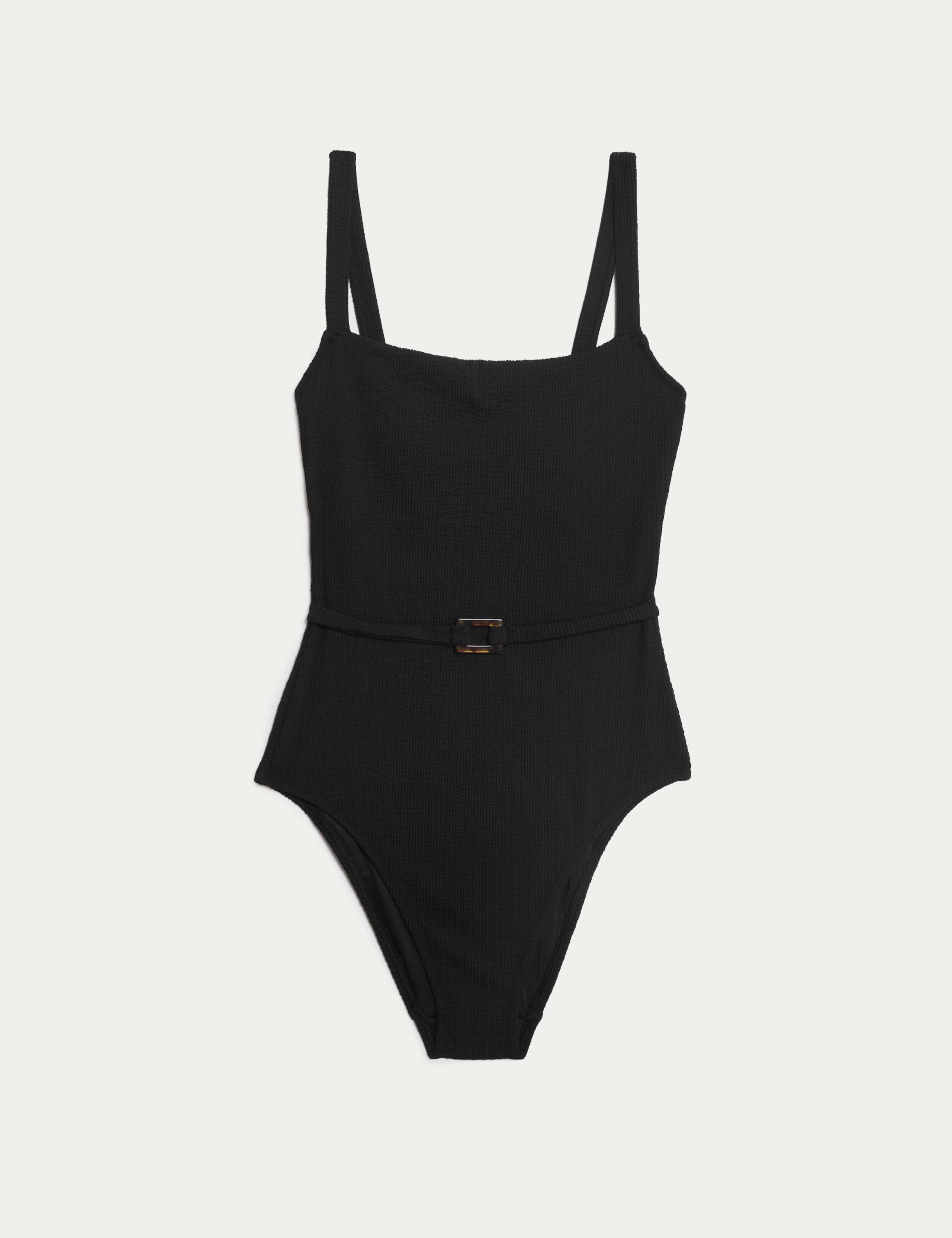 Textured Square Neck Swimsuit 2 of 4