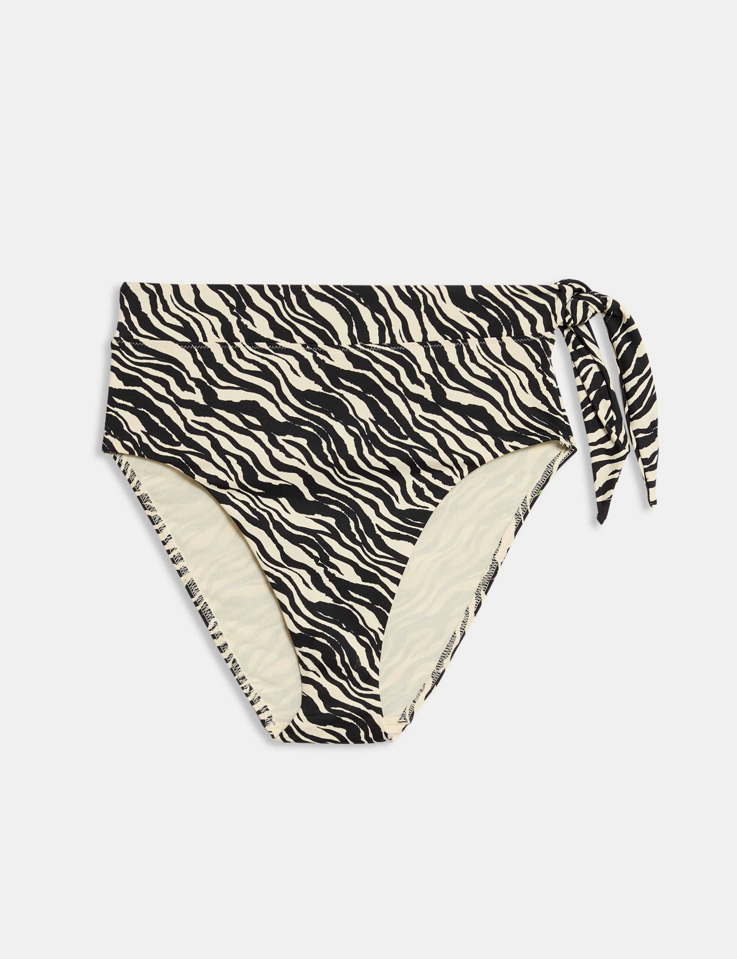 Tummy Control High Waisted Bikini Bottoms 2 of 5