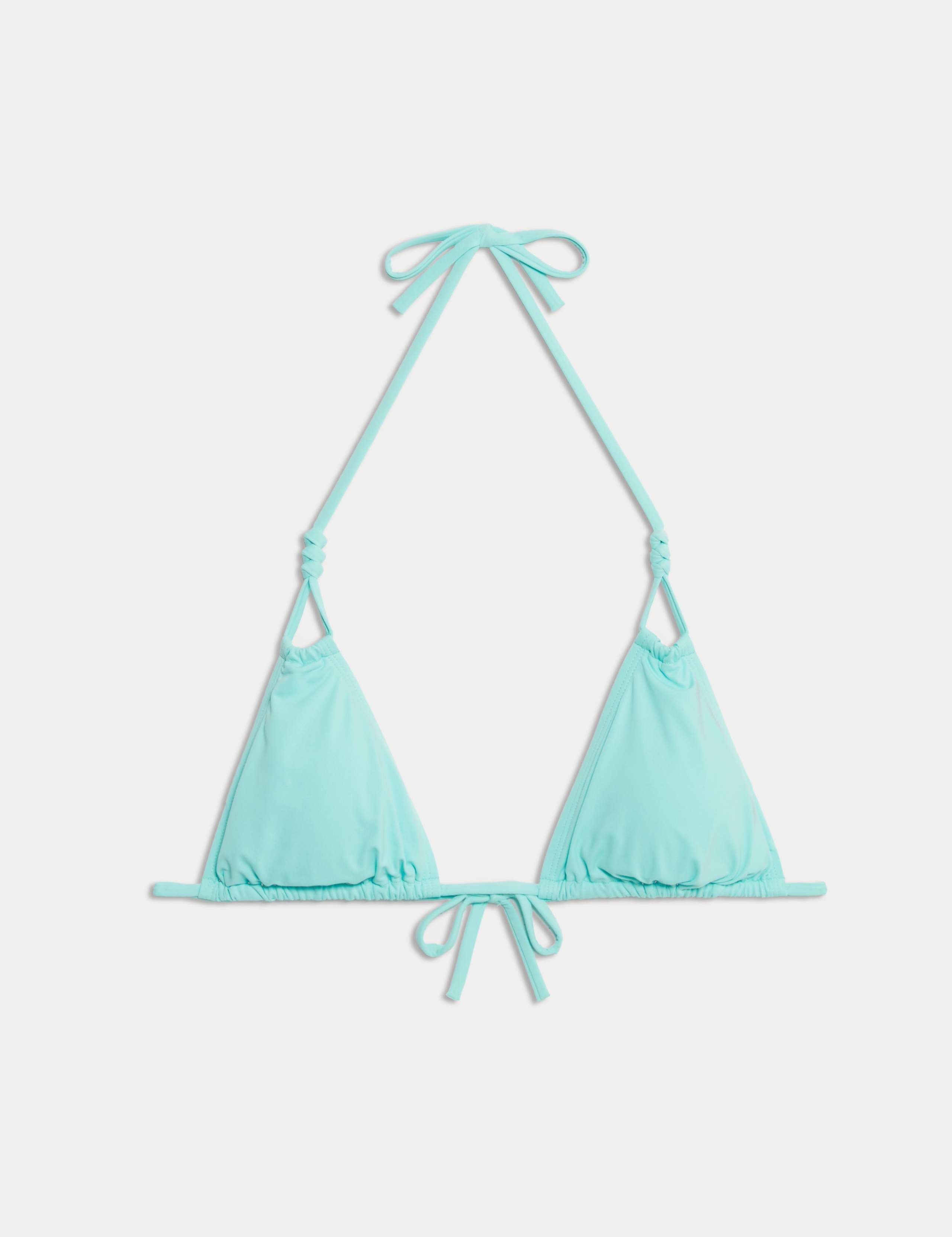 Knot Front Triangle Bikini Top 2 of 5