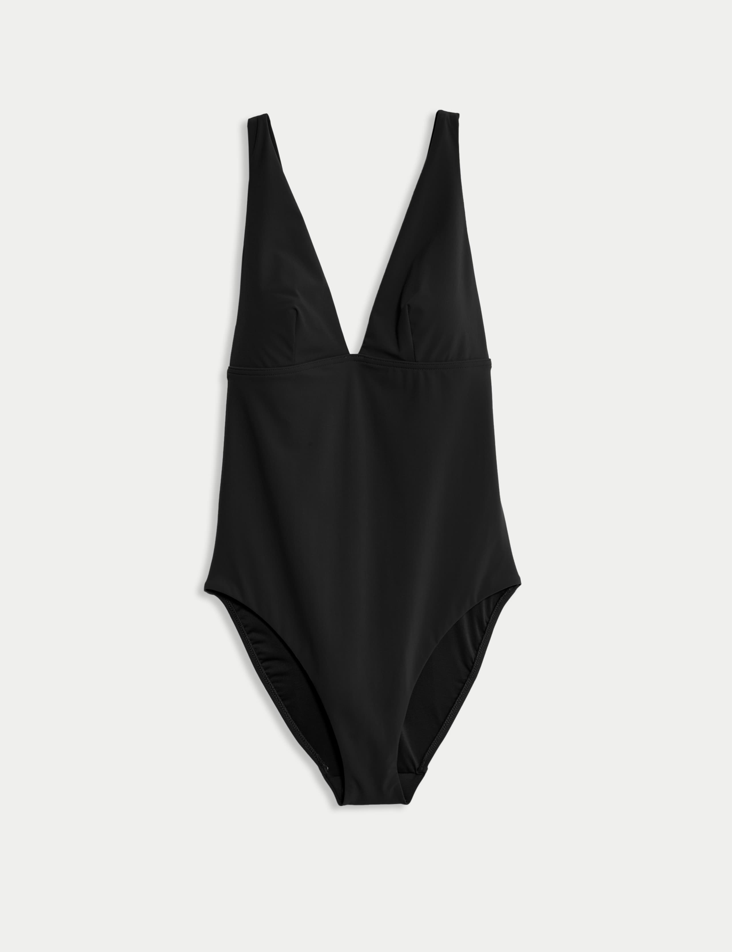 V-Neck Deep Plunge Swimsuit 2 of 6