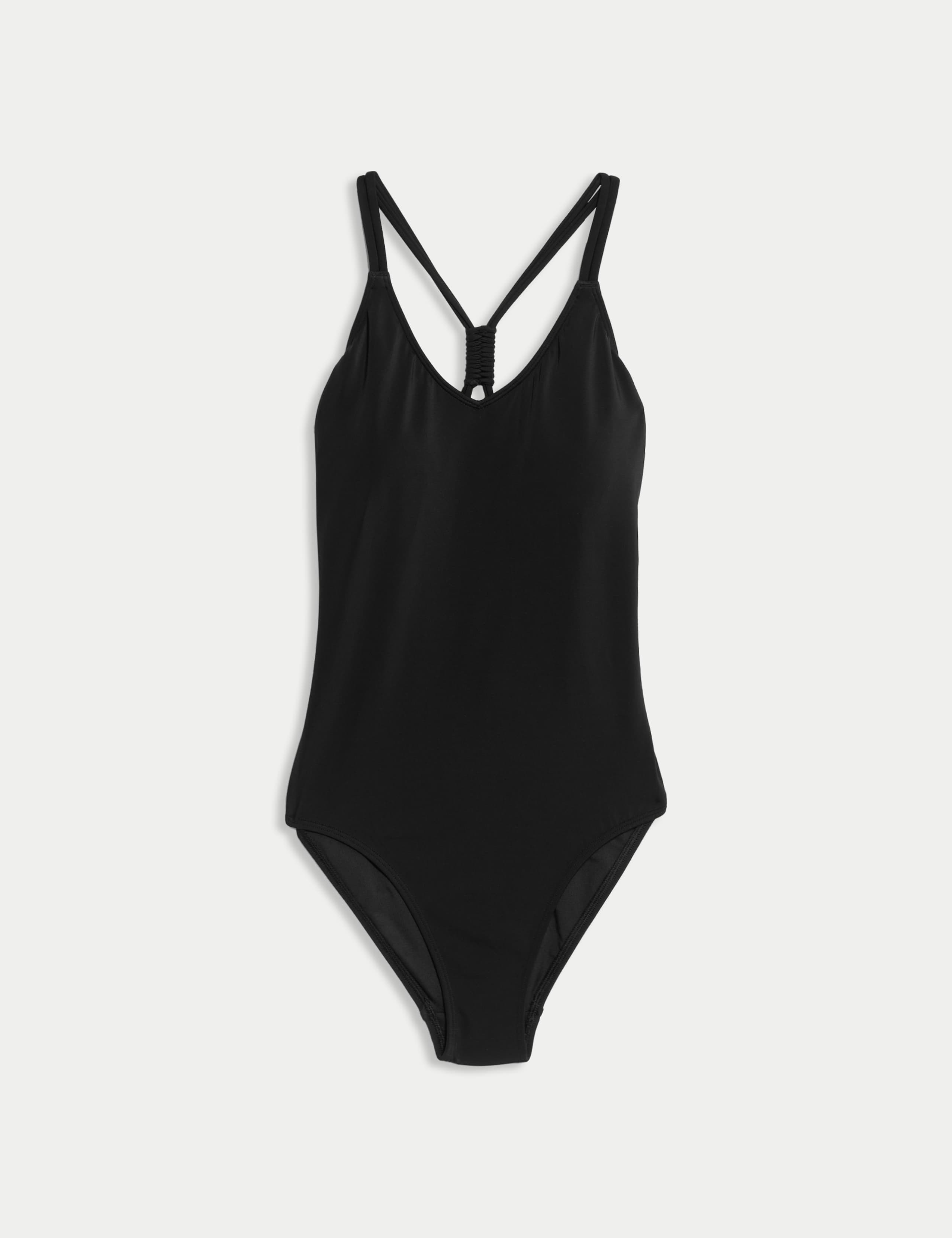 Back Detail Plunge Swimsuit 2 of 7