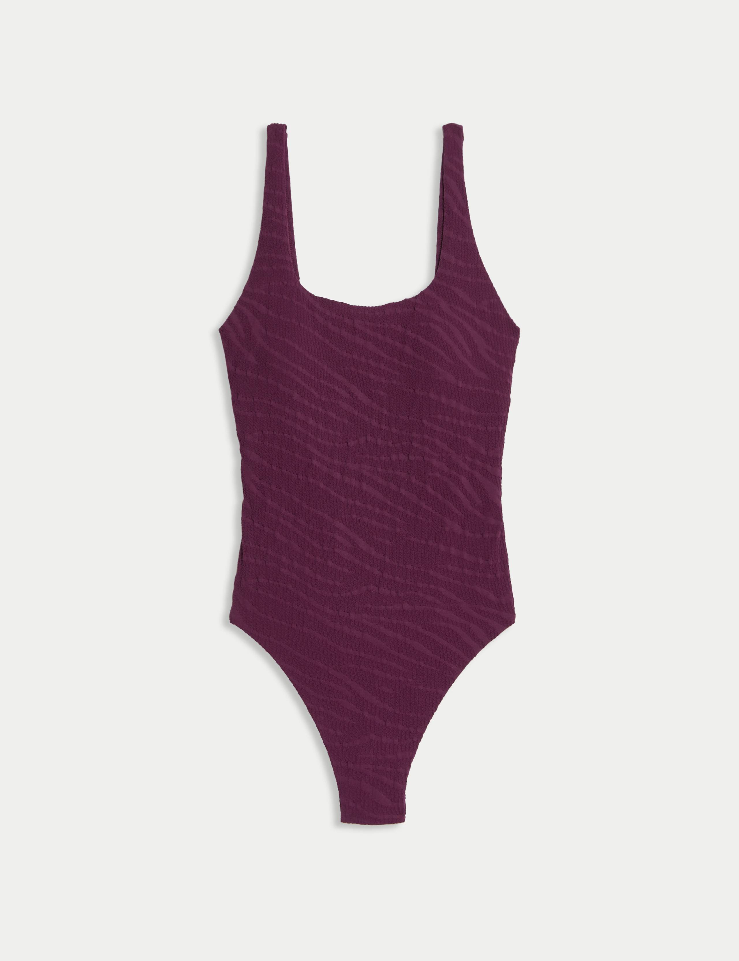 Textured Scoop Neck Swimsuit 2 of 6