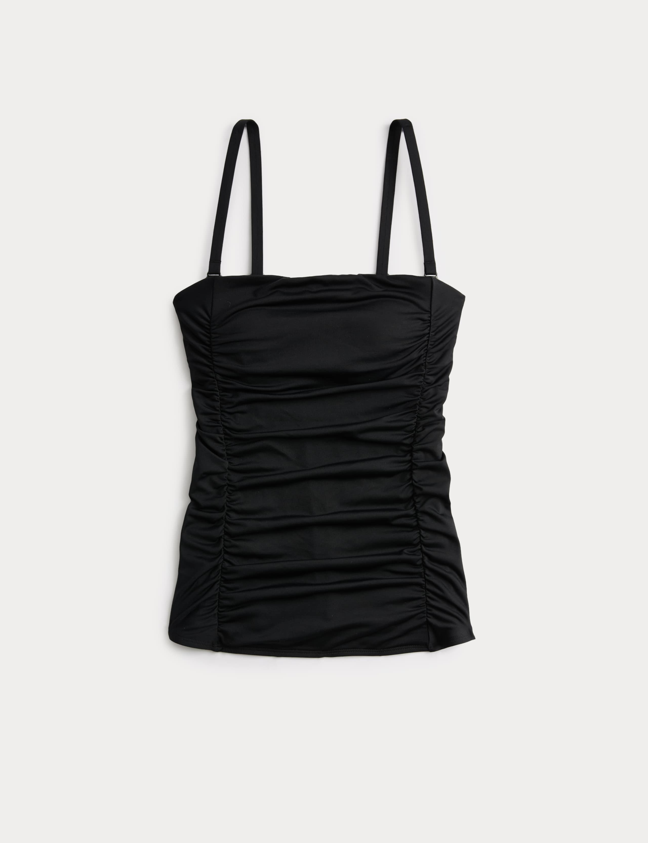 Square Neck Tummy Control Ruched Tankini 2 of 5