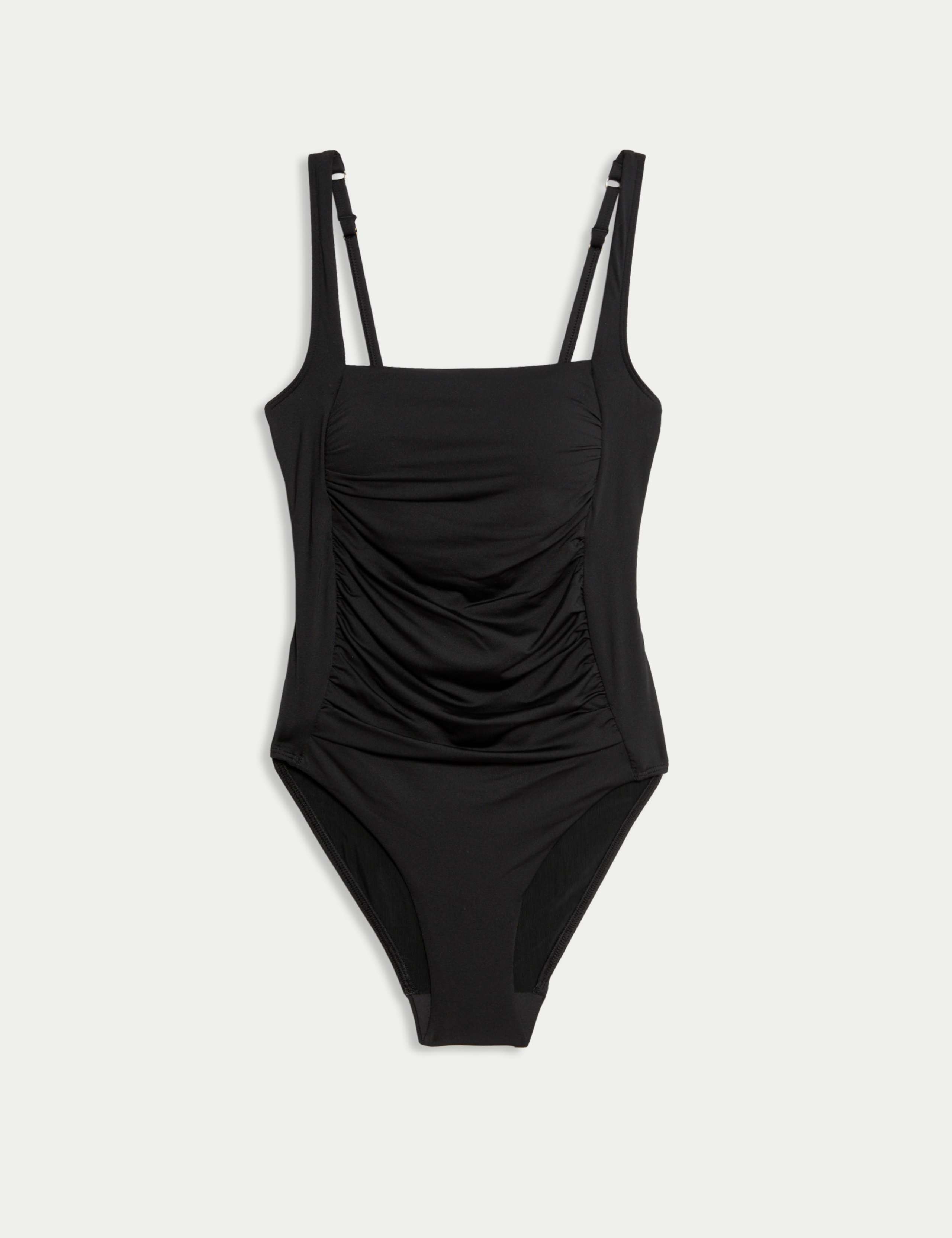Tummy Control Padded Square Neck Swimsuit 2 of 5