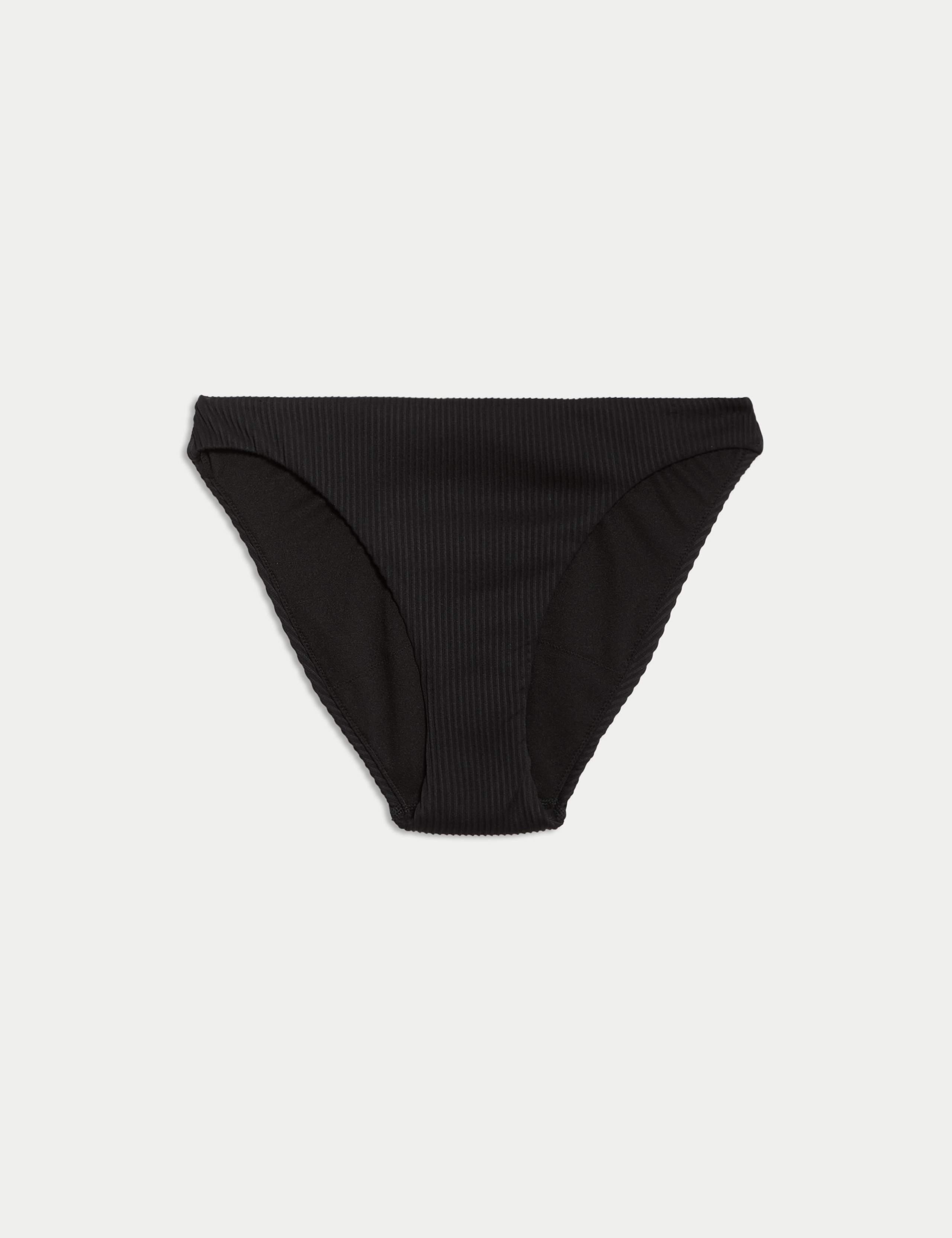Ribbed Period High Leg Bikini Bottoms 2 of 5