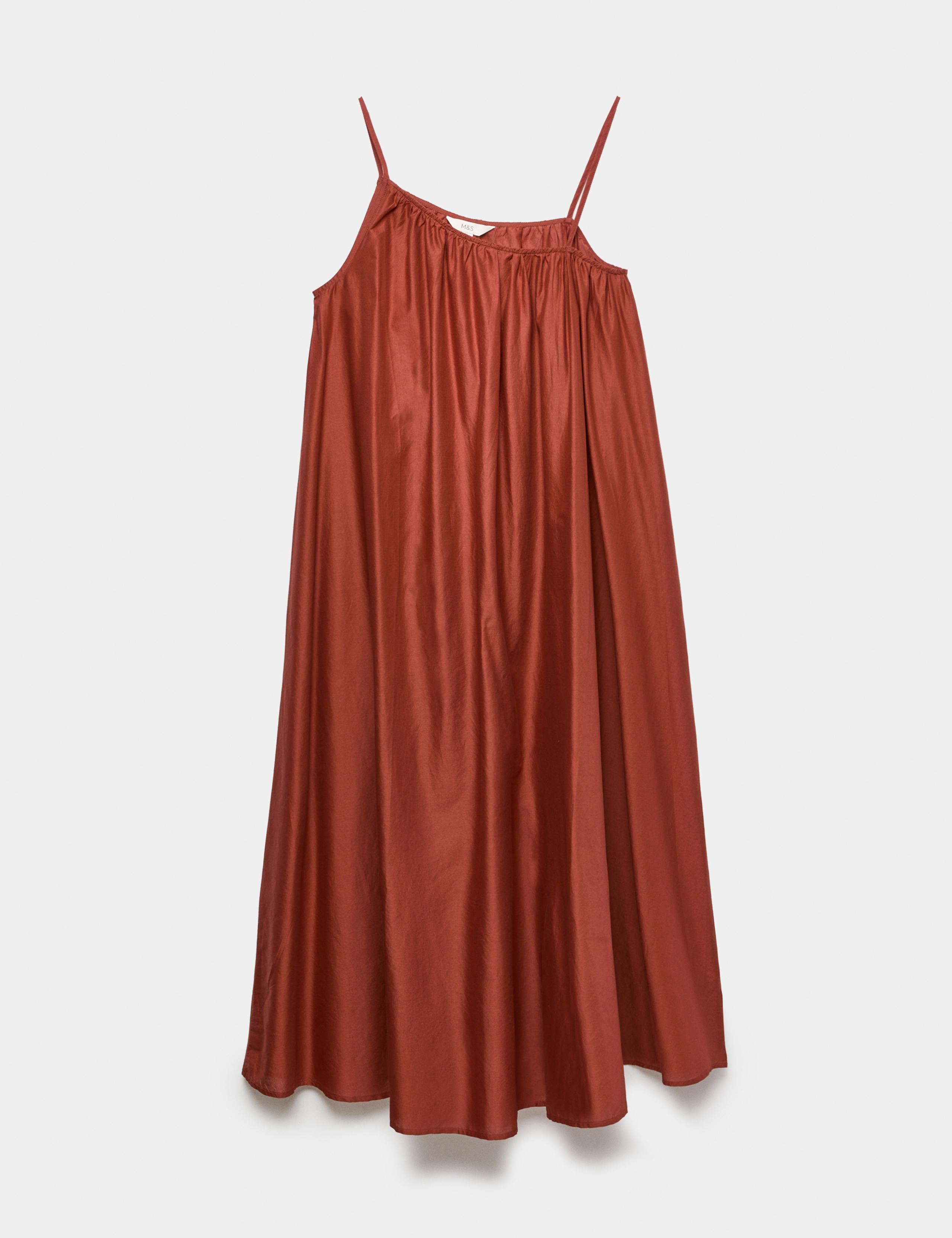 Pure Cotton Asymmetric Maxi Beach Dress 2 of 7