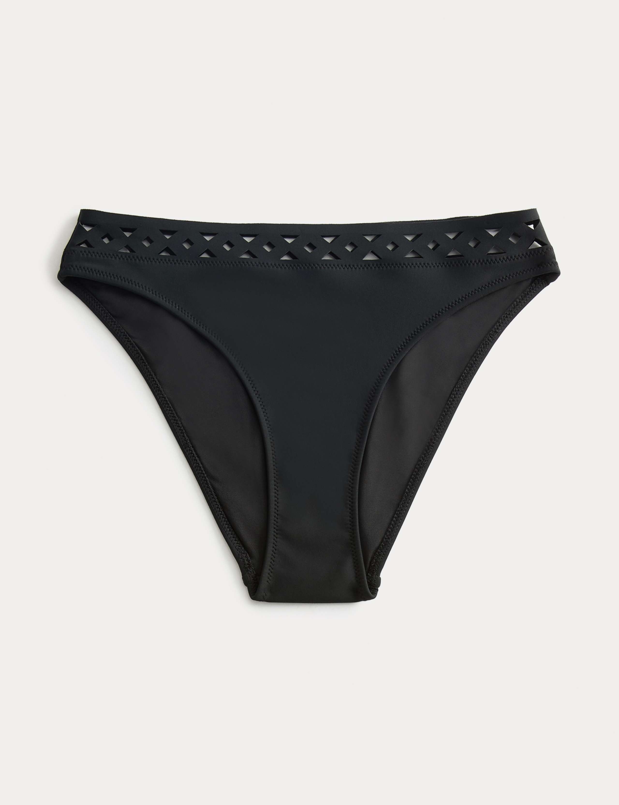Sculpt Geo Trim High Leg Bikini Bottoms 2 of 4