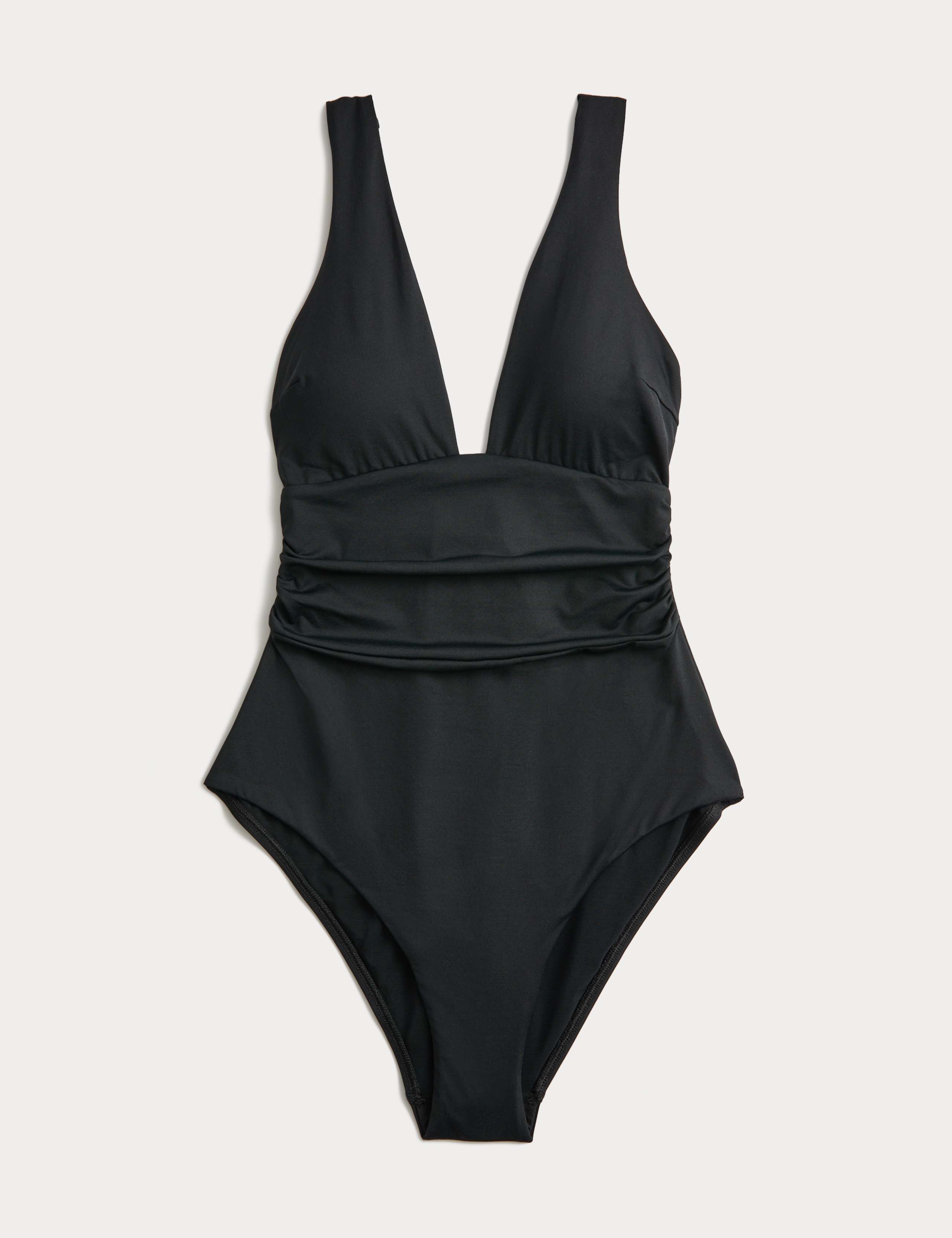 Tummy Control Deep Plunge Swimsuit 1 of 1