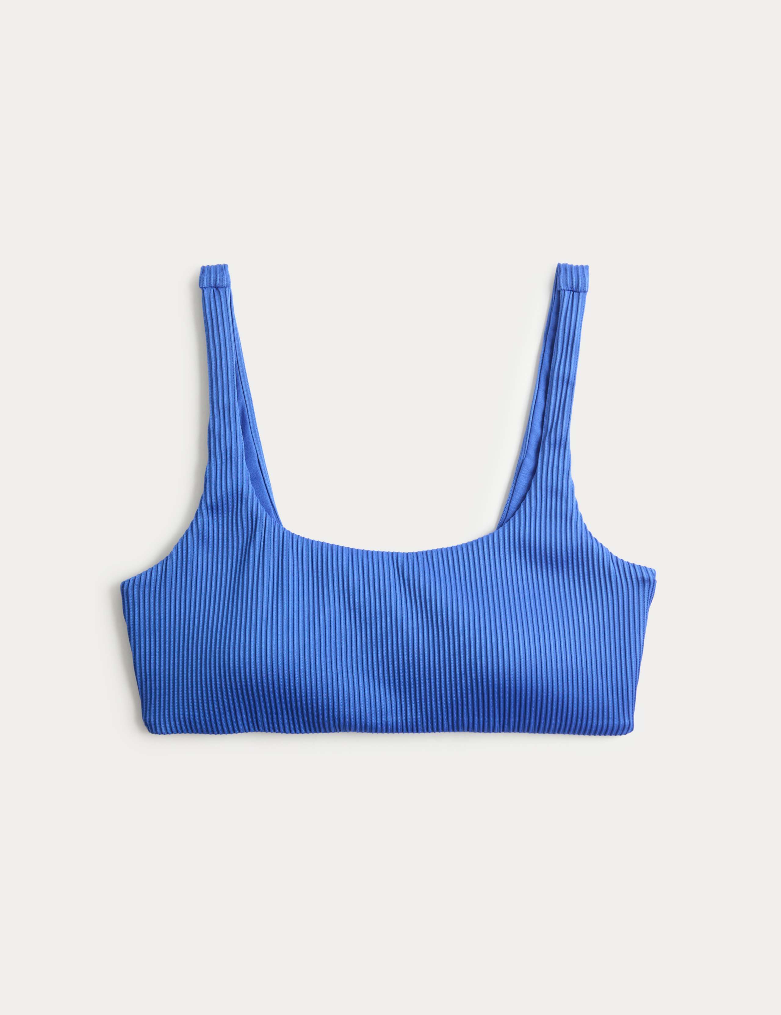 Ribbed Scoop Neck Bikini Top 2 of 4