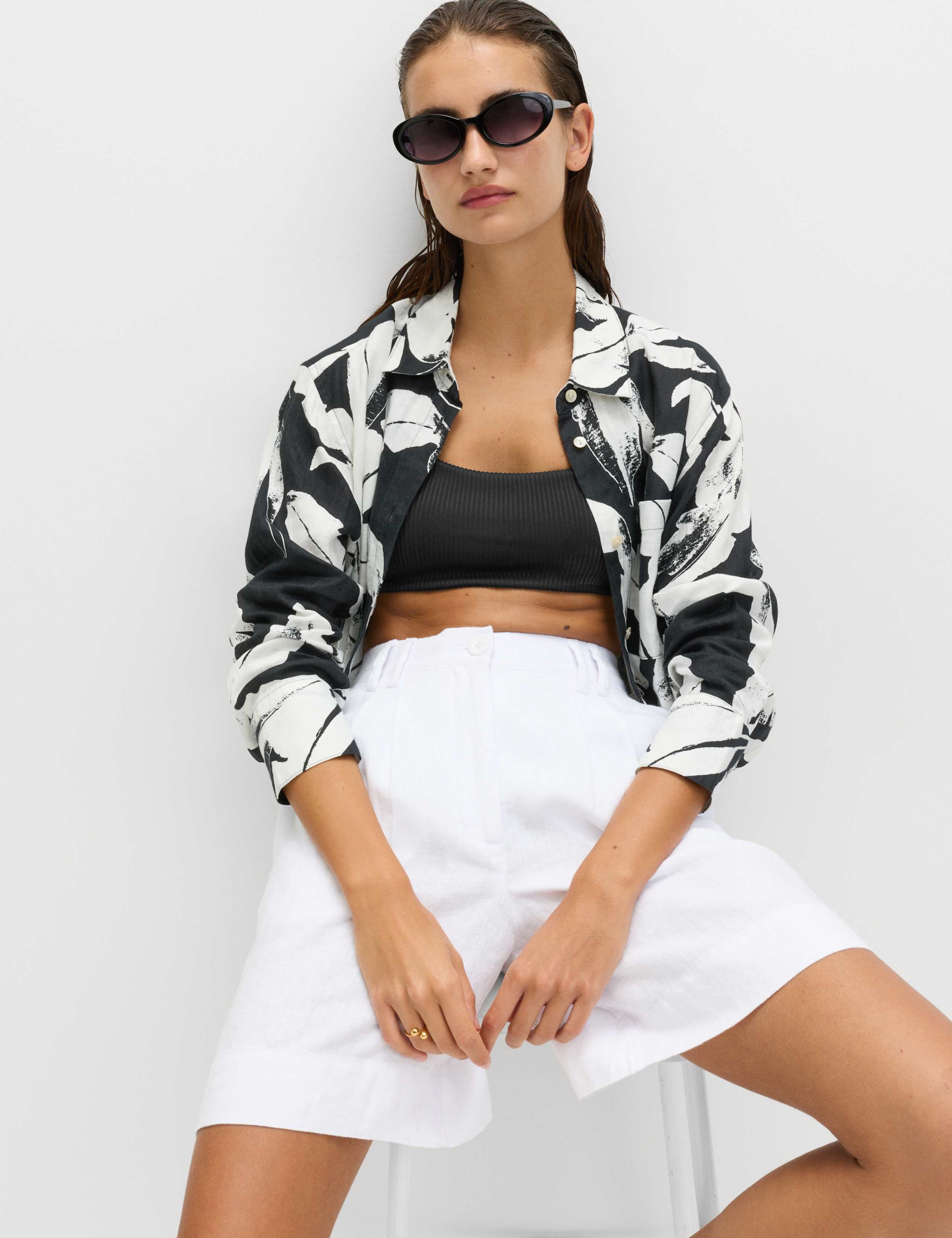 Ribbed Scoop Neck Bikini Top 5 of 6