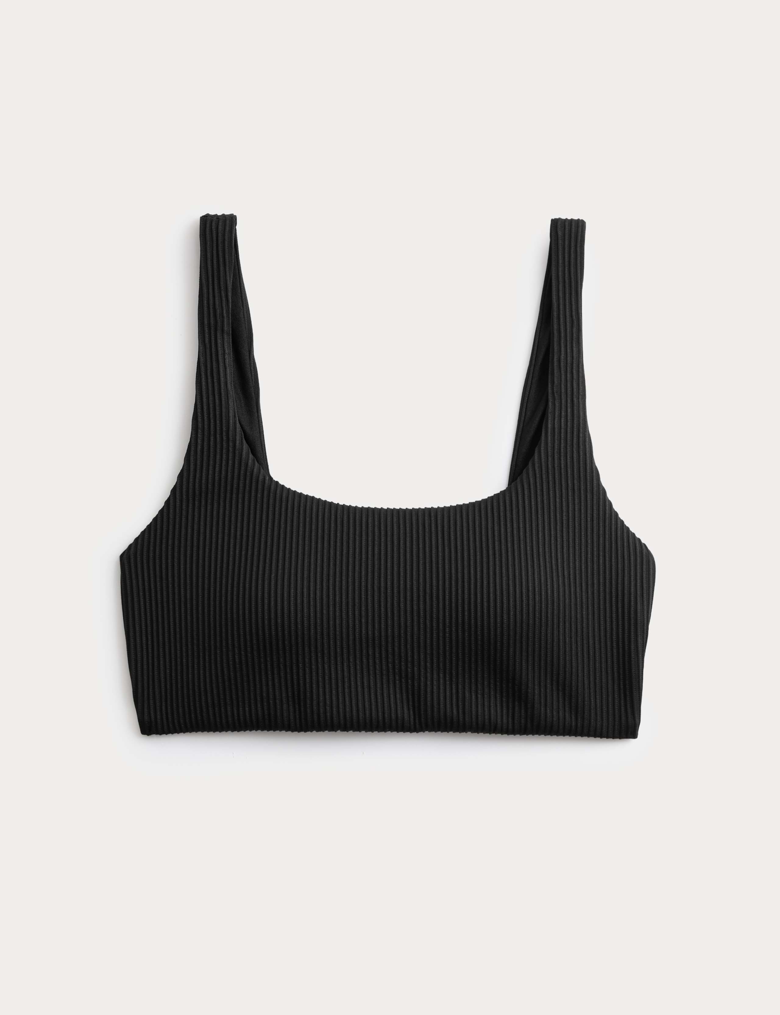 Ribbed Scoop Neck Bikini Top 2 of 6