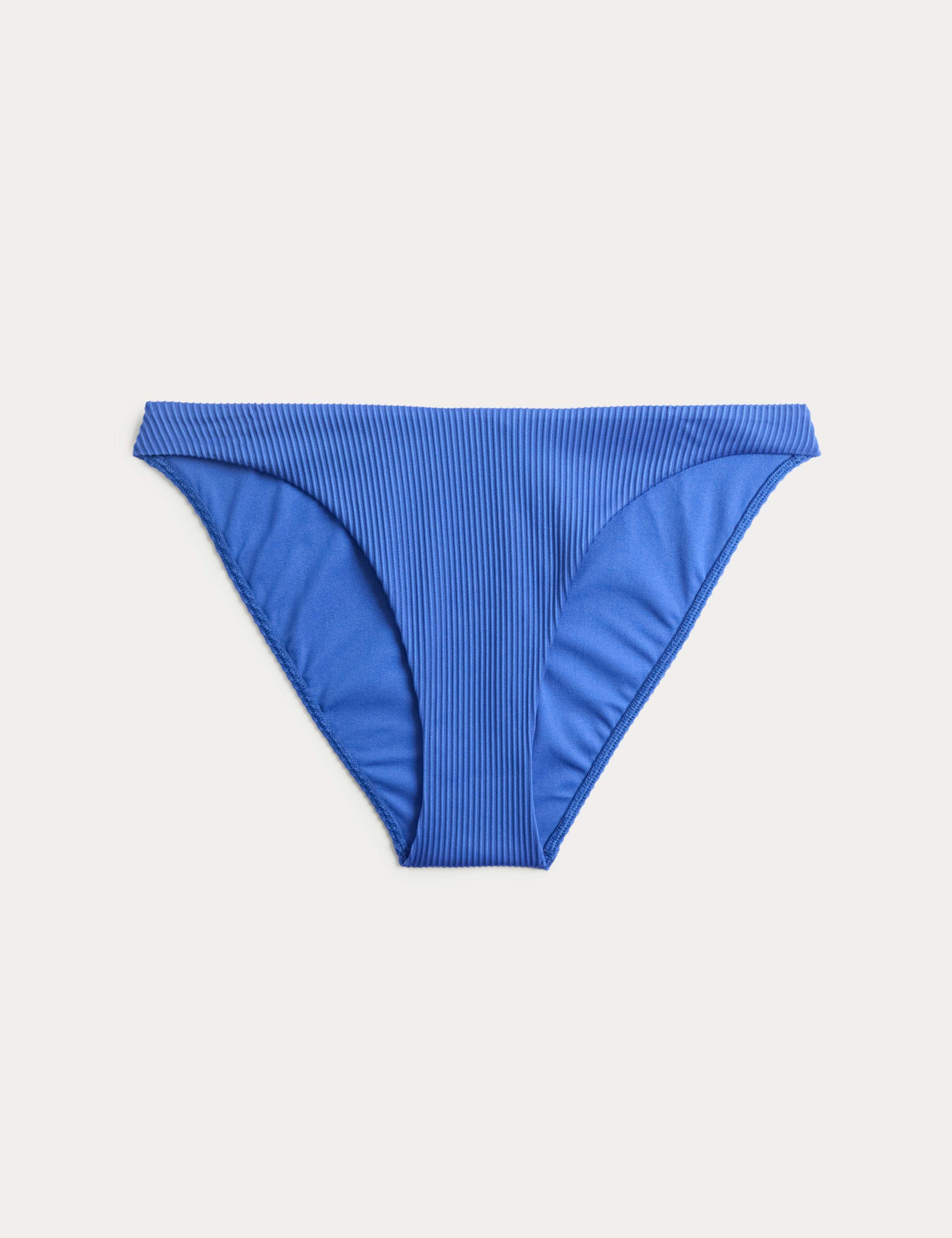 Ribbed High Leg Bikini Bottoms 2 of 5