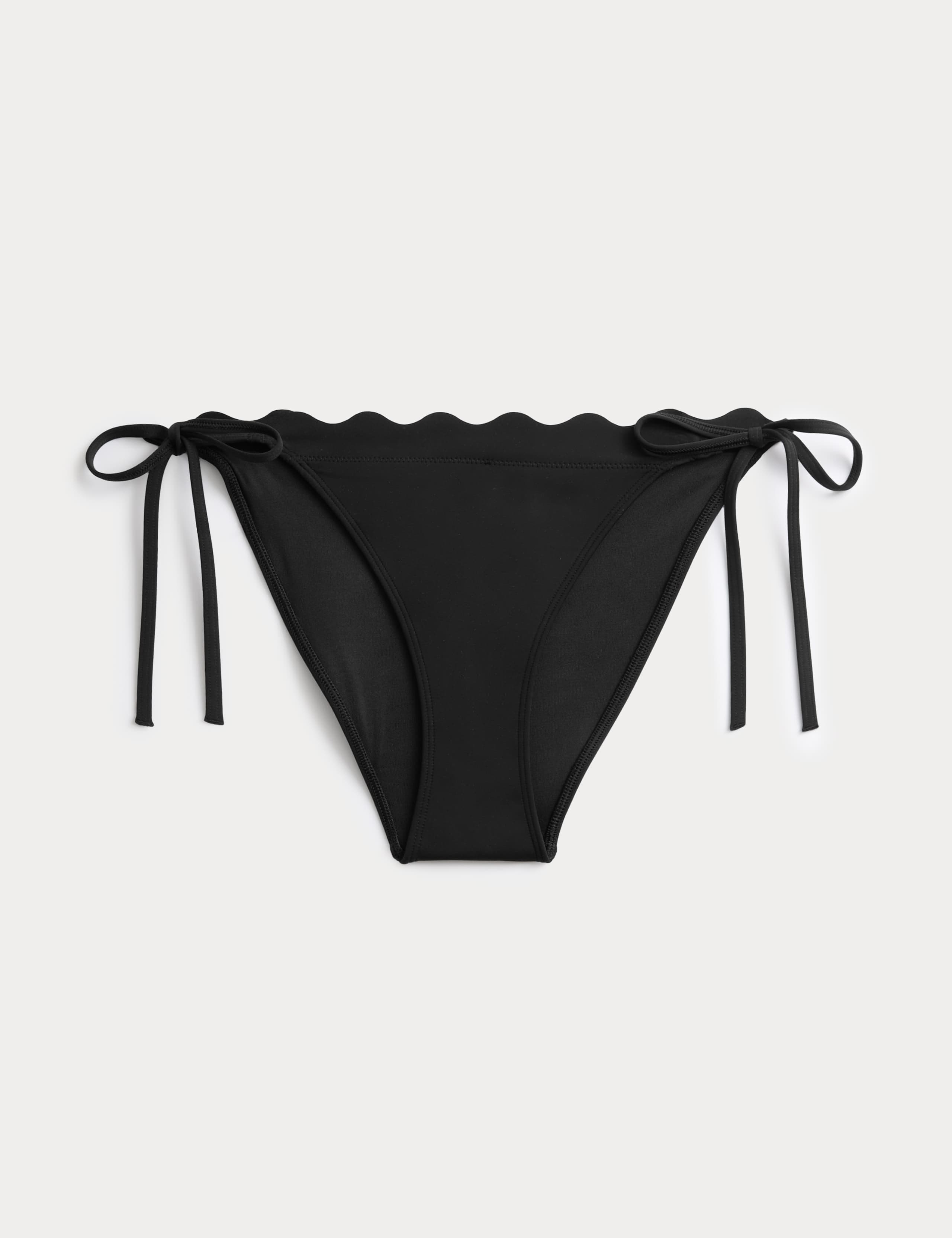 Sculpt Scallop Tie Side Bikini Bottoms 2 of 5