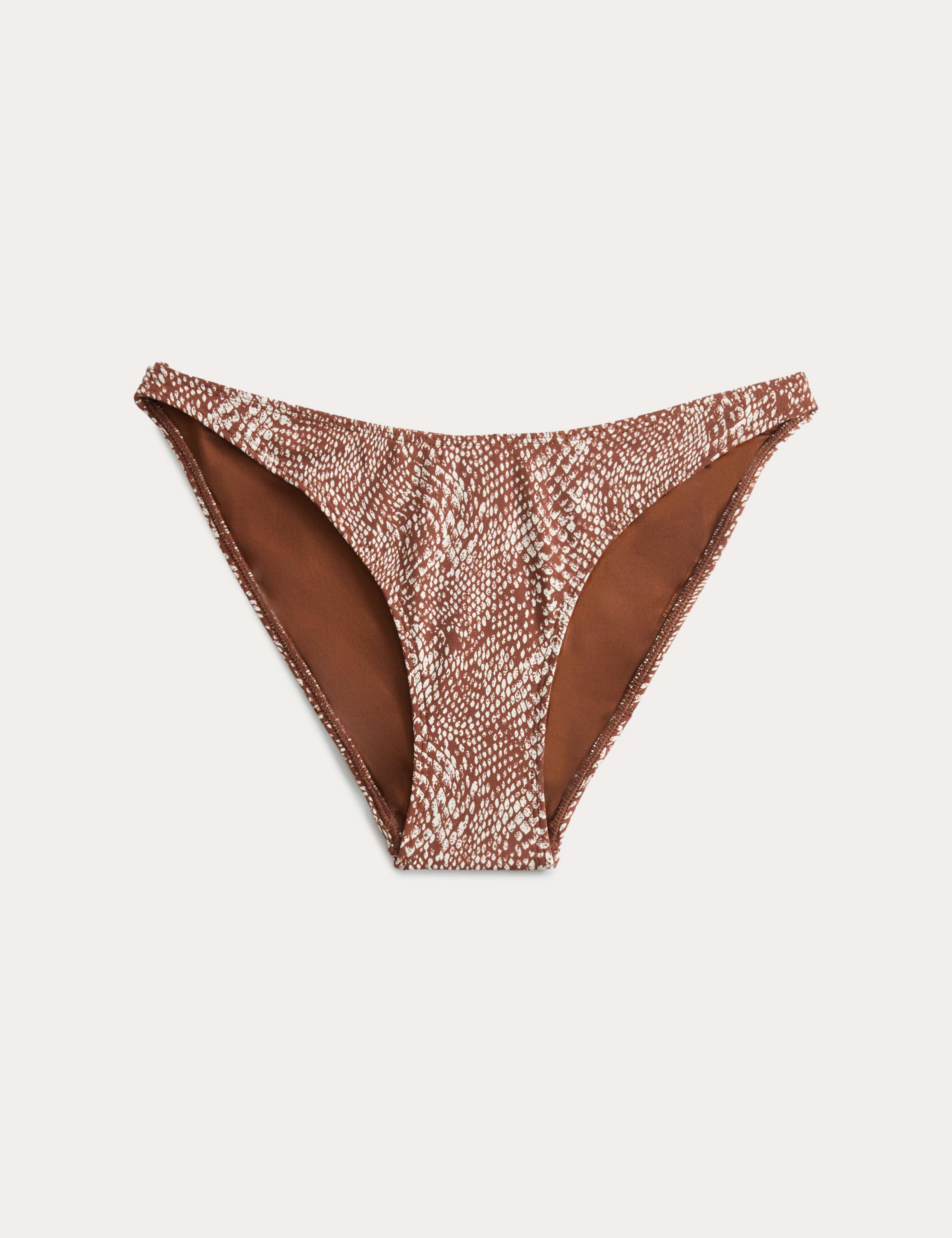 Printed High Leg Bikini Bottoms 2 of 6