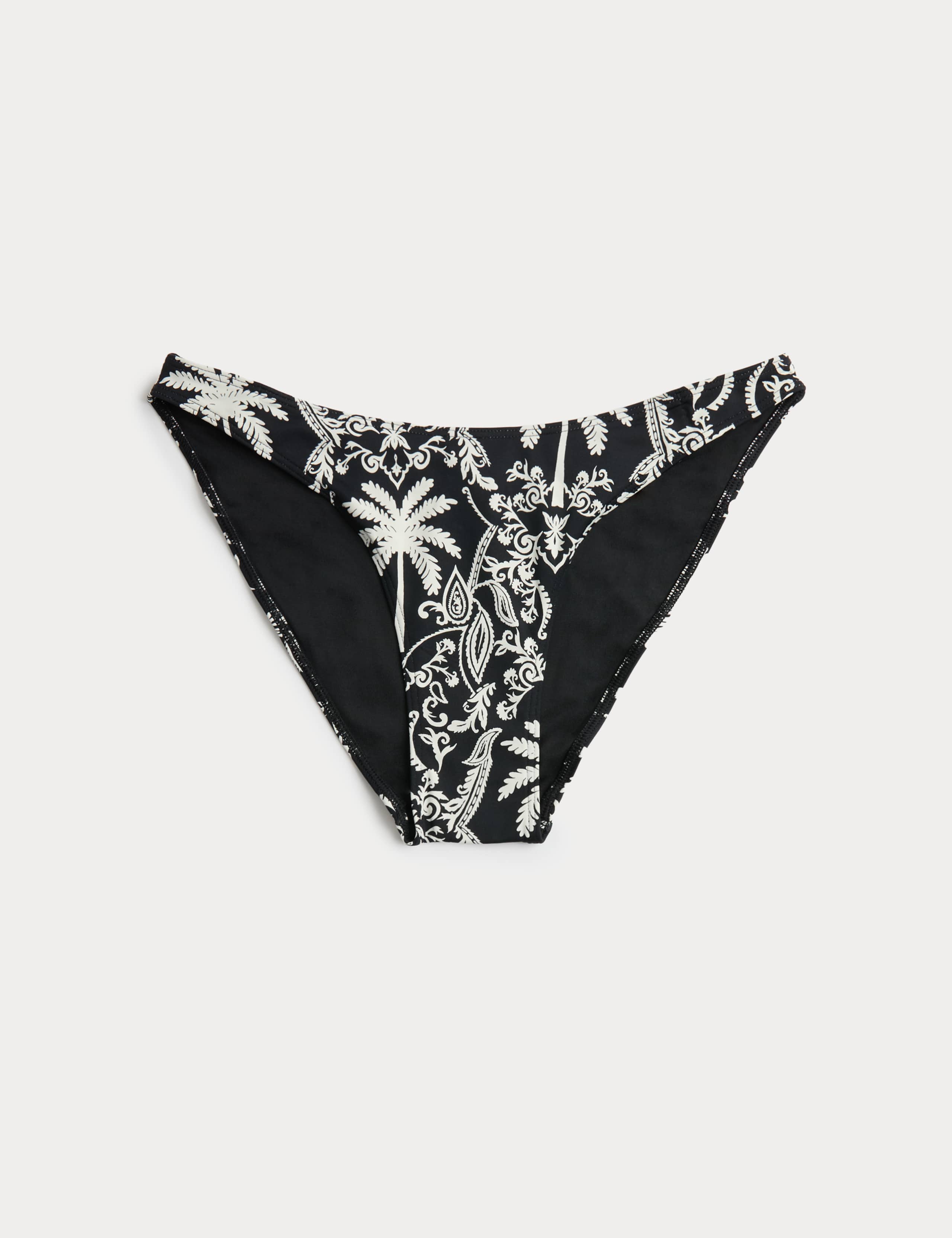 Printed High Leg Bikini Bottoms 2 of 4