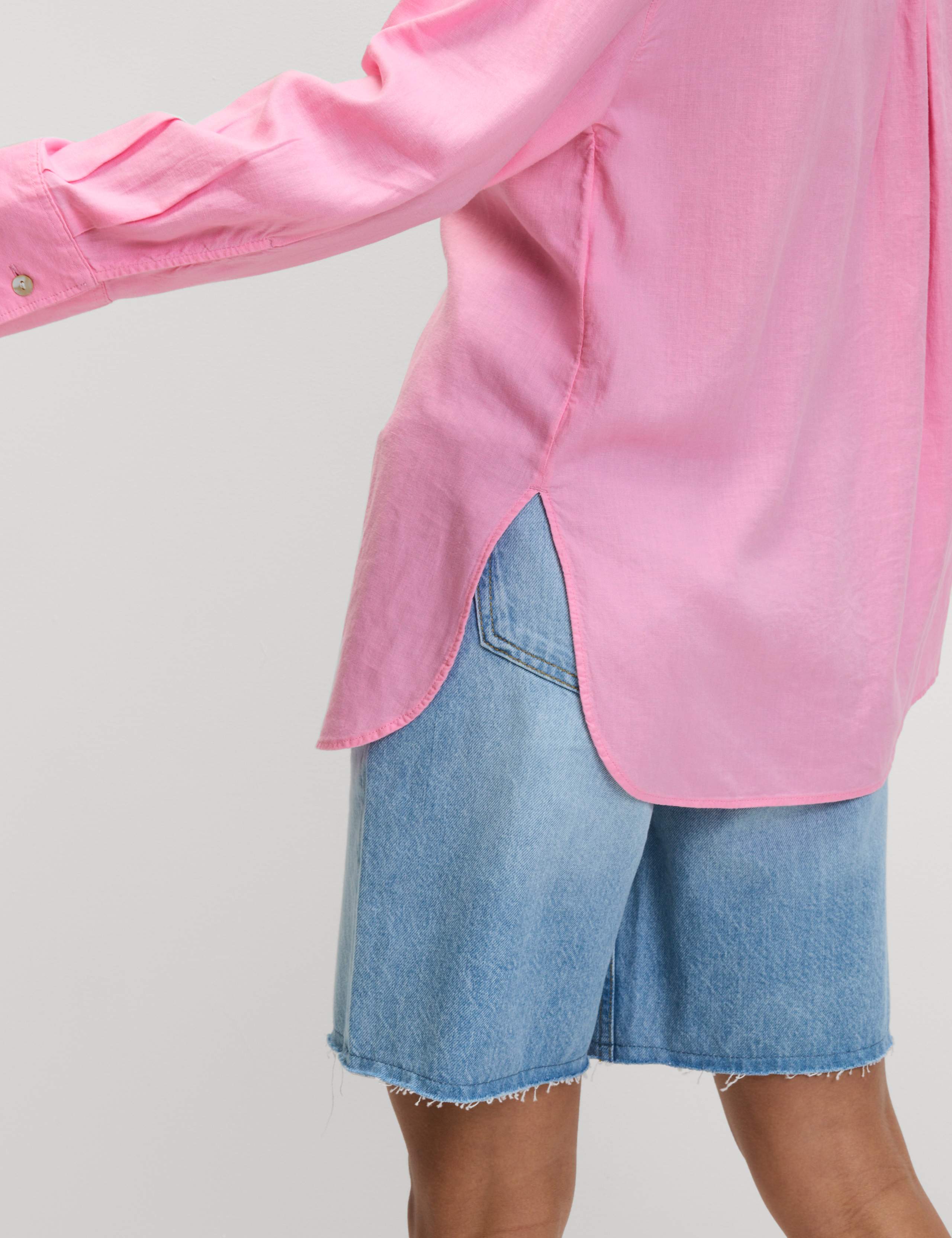 Relaxed Shirt With Linen 7 of 7
