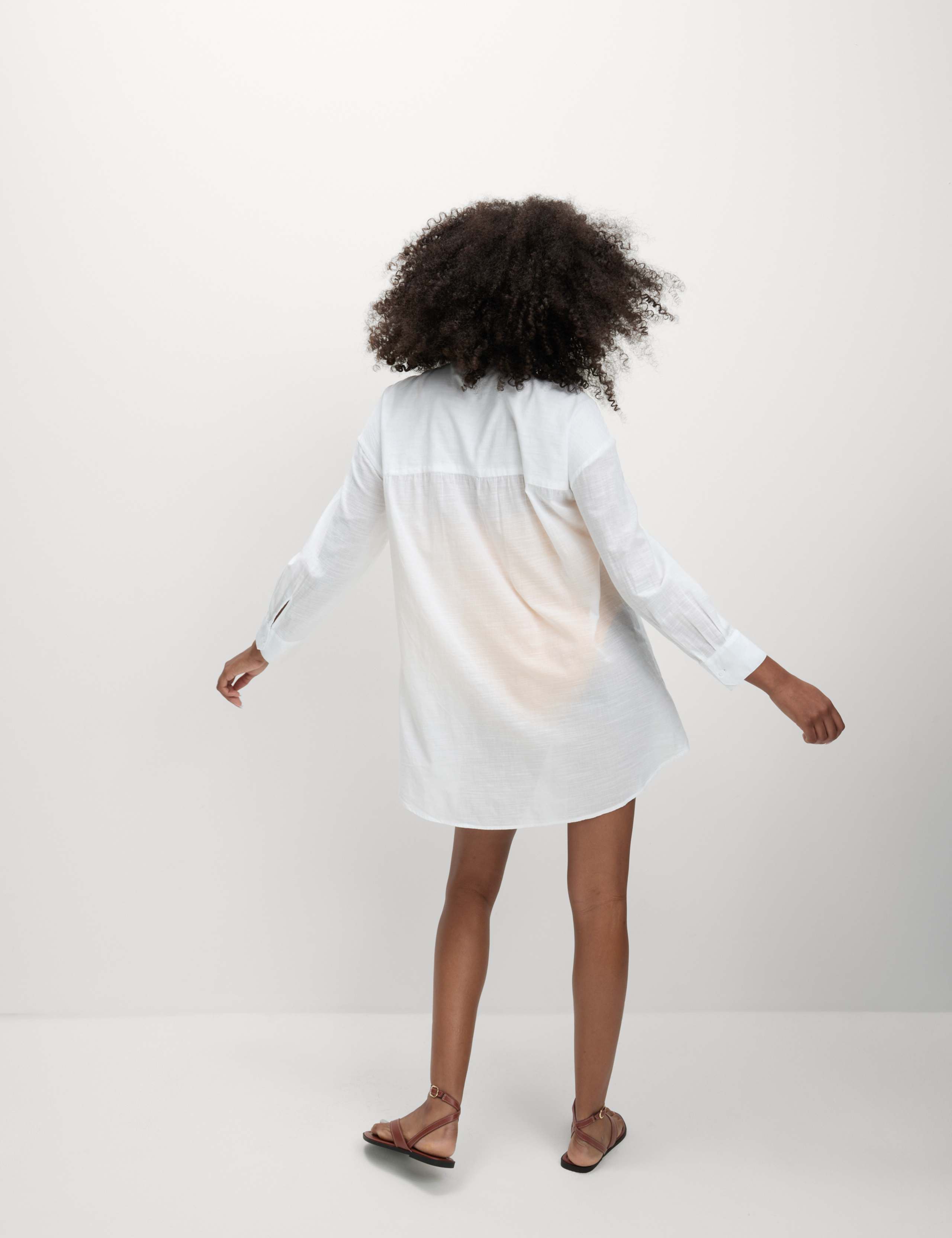 Pure Cotton Collared Beach Shirt 5 of 5