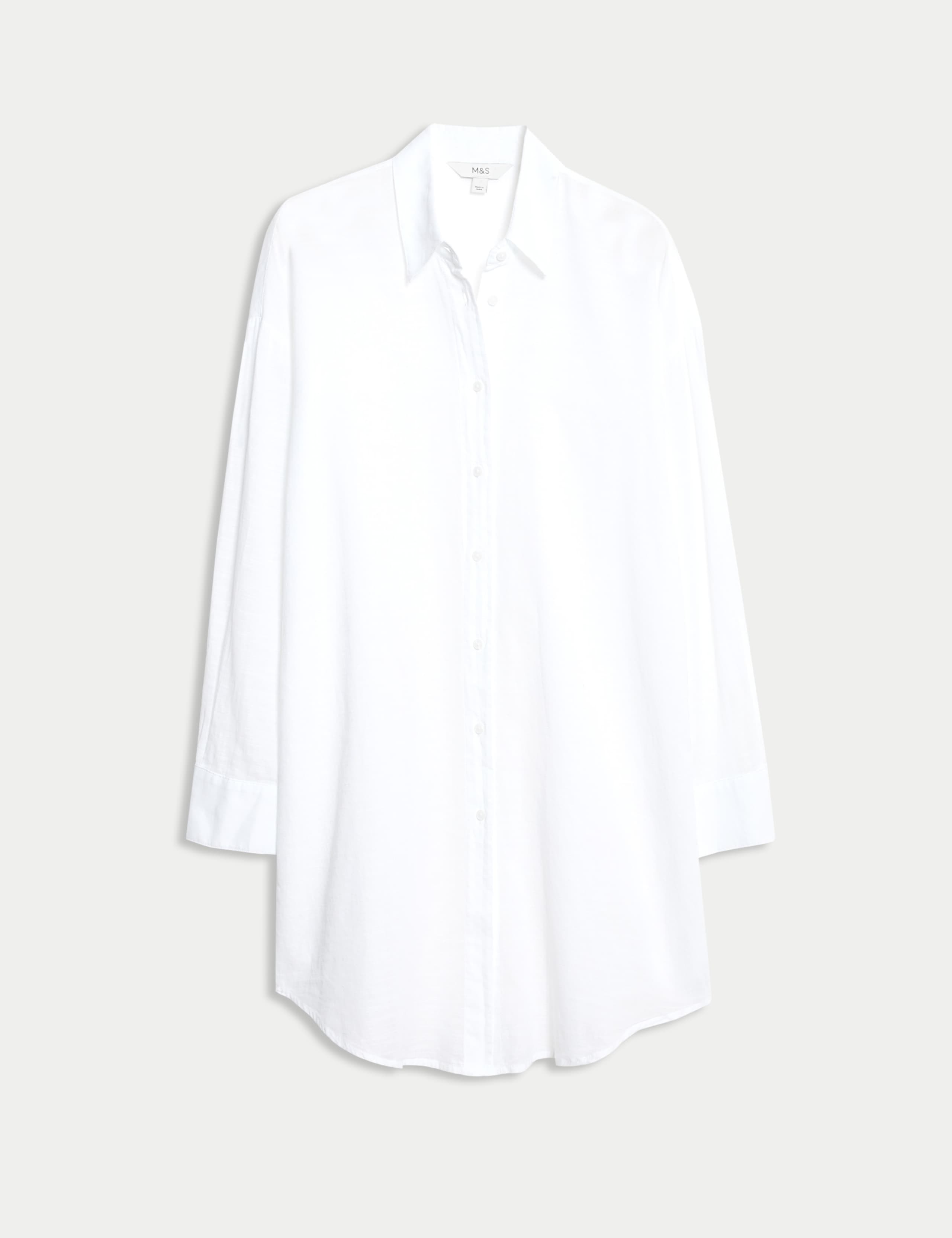 Pure Cotton Collared Beach Shirt 2 of 5