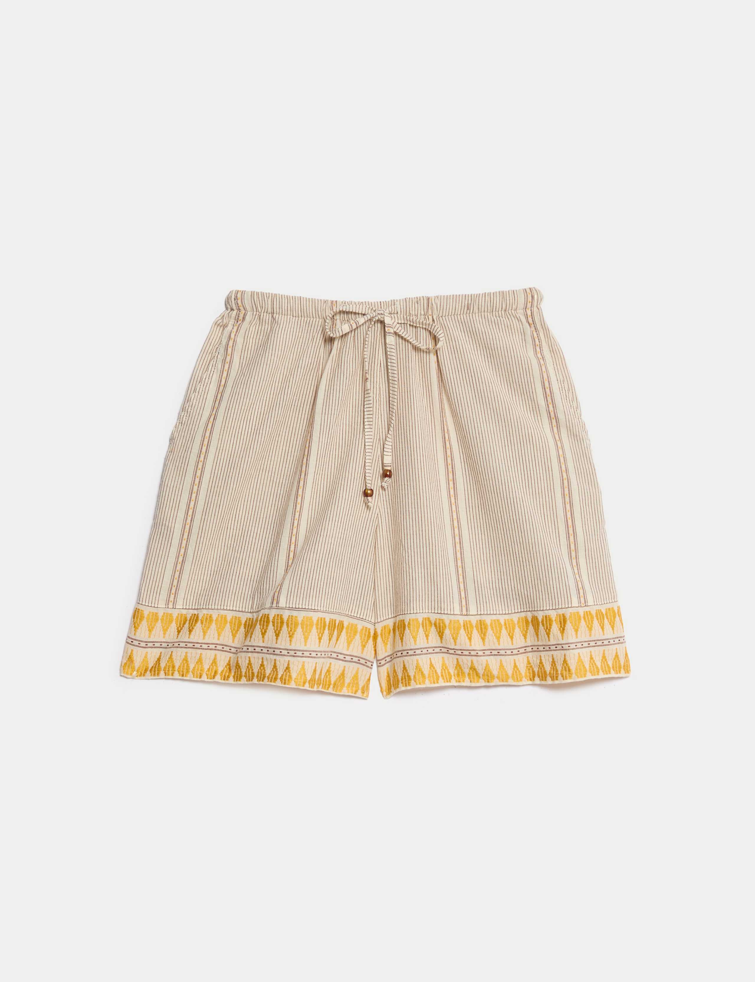 Cotton Rich Jacquard Beach Shorts 2 of 7