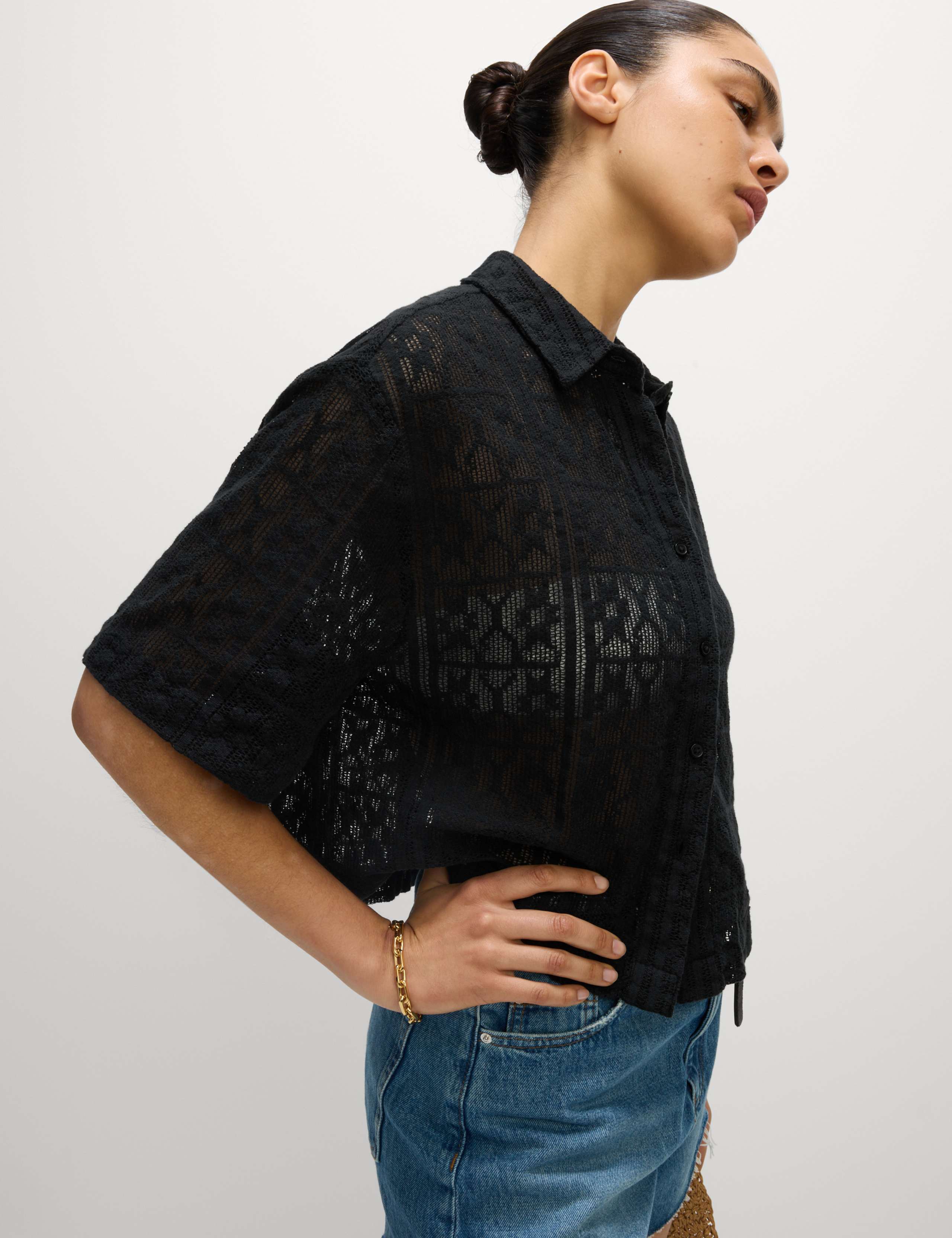 Pure Cotton Short Sleeve Beach Shirt 3 of 5