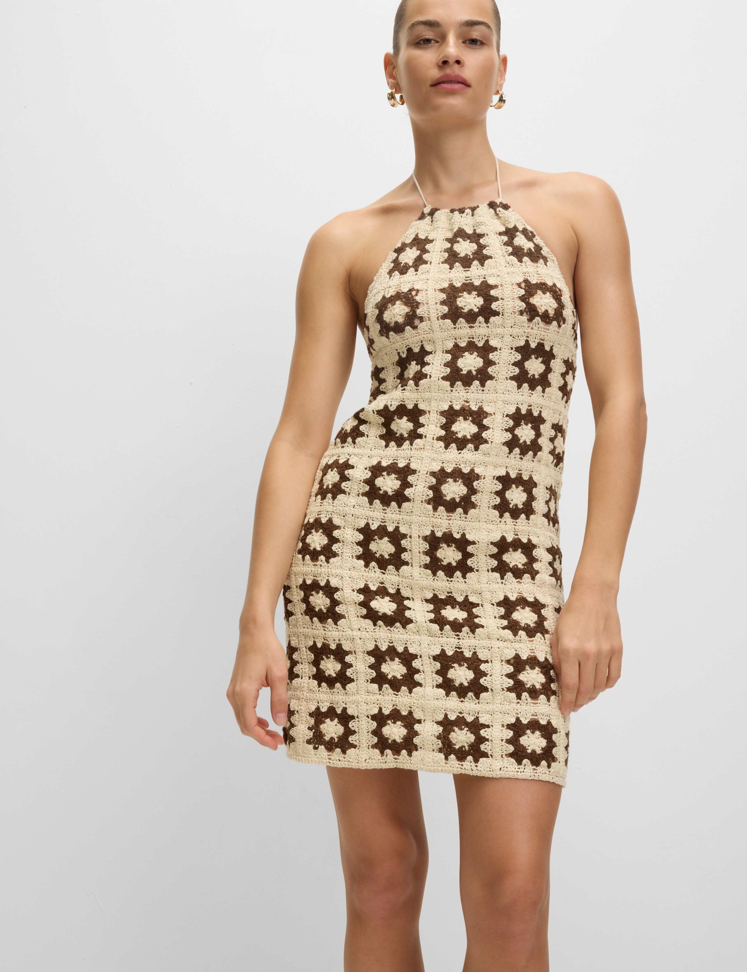 Halter Neck Mini Beach Dress 5 of 6