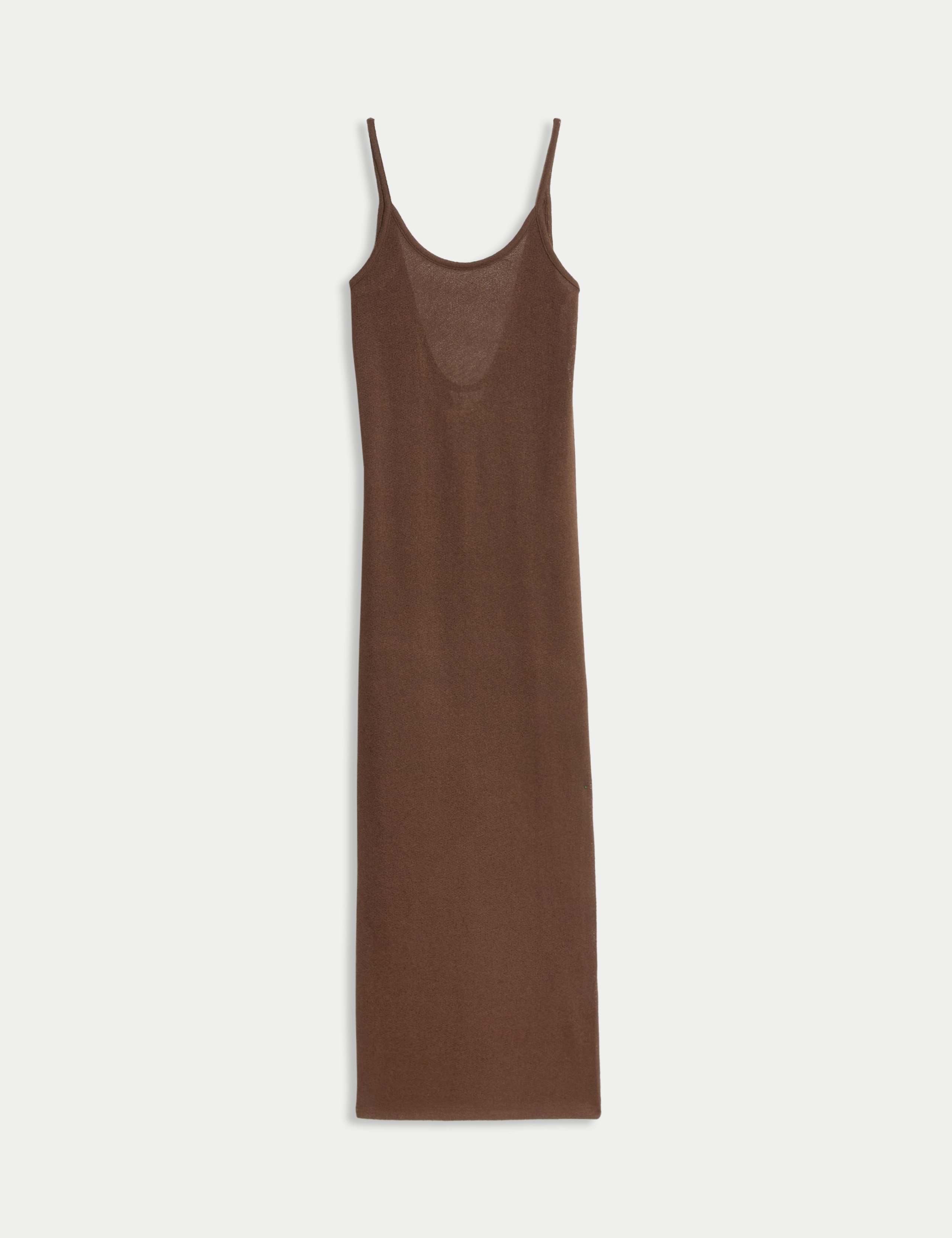 Scoop Neck Strappy Midaxi Beach Dress 2 of 7