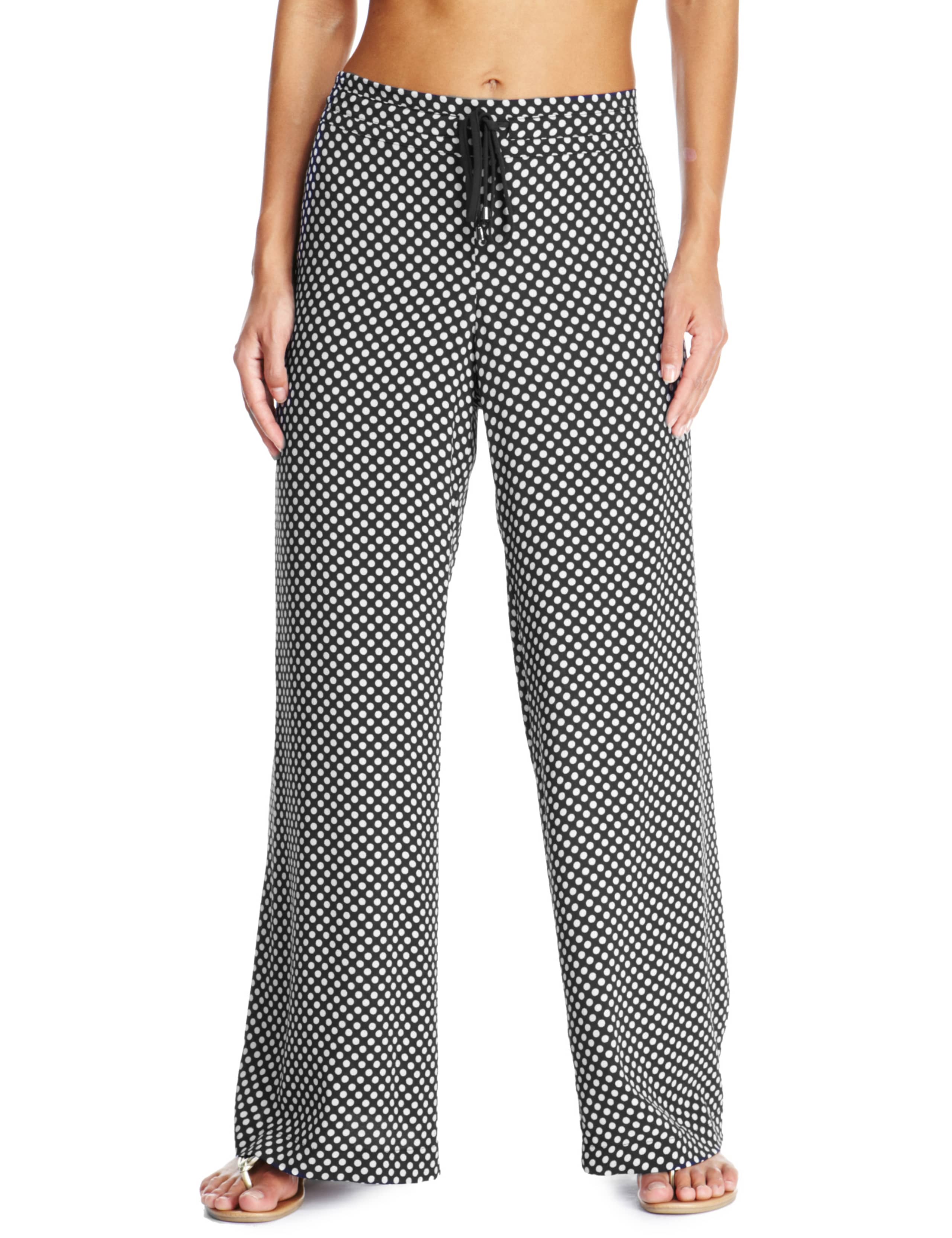 Spotted Crêpe Wide Leg Trousers 1 of 5