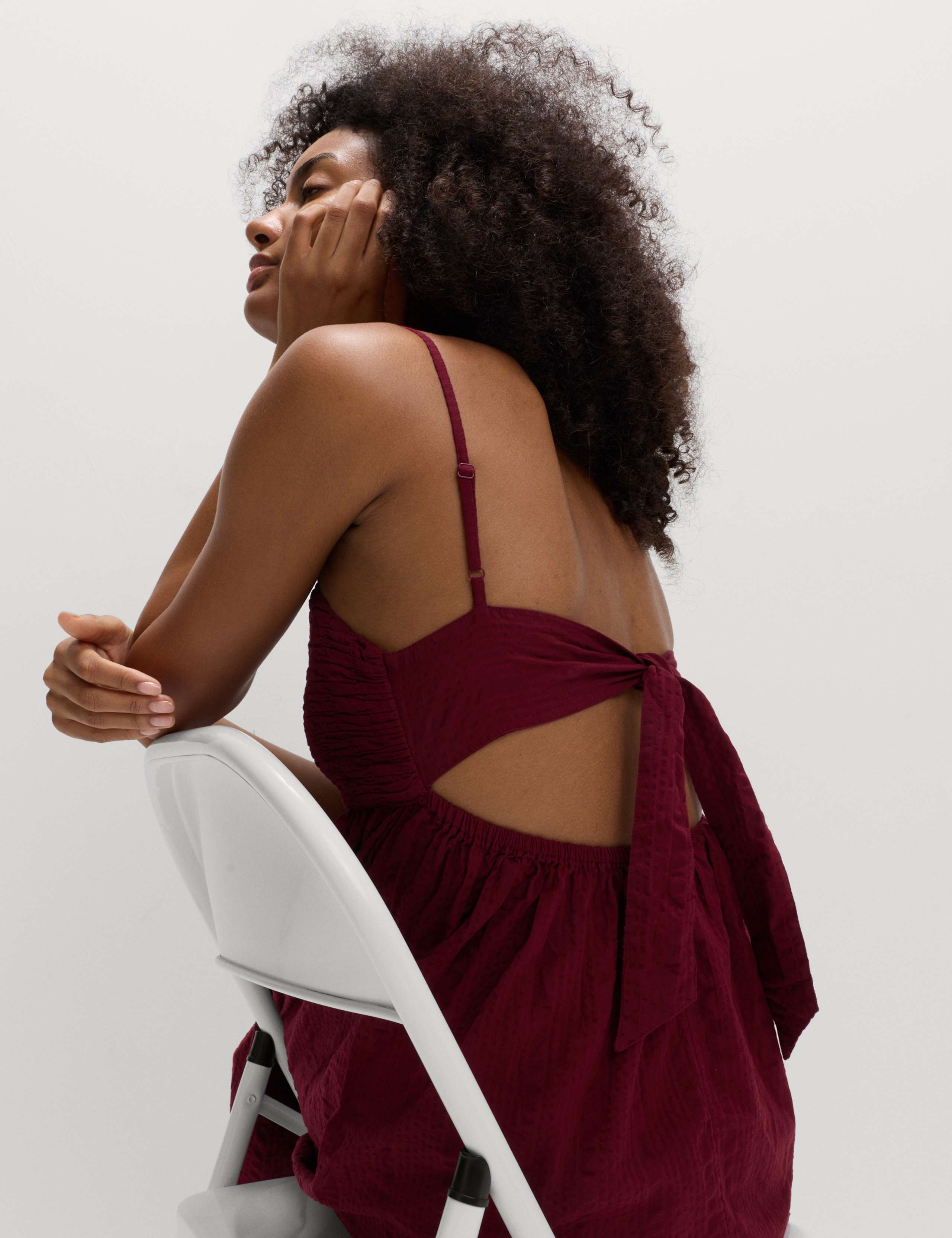 Pure Cotton Square Neck Maxi Beach Dress 4 of 6