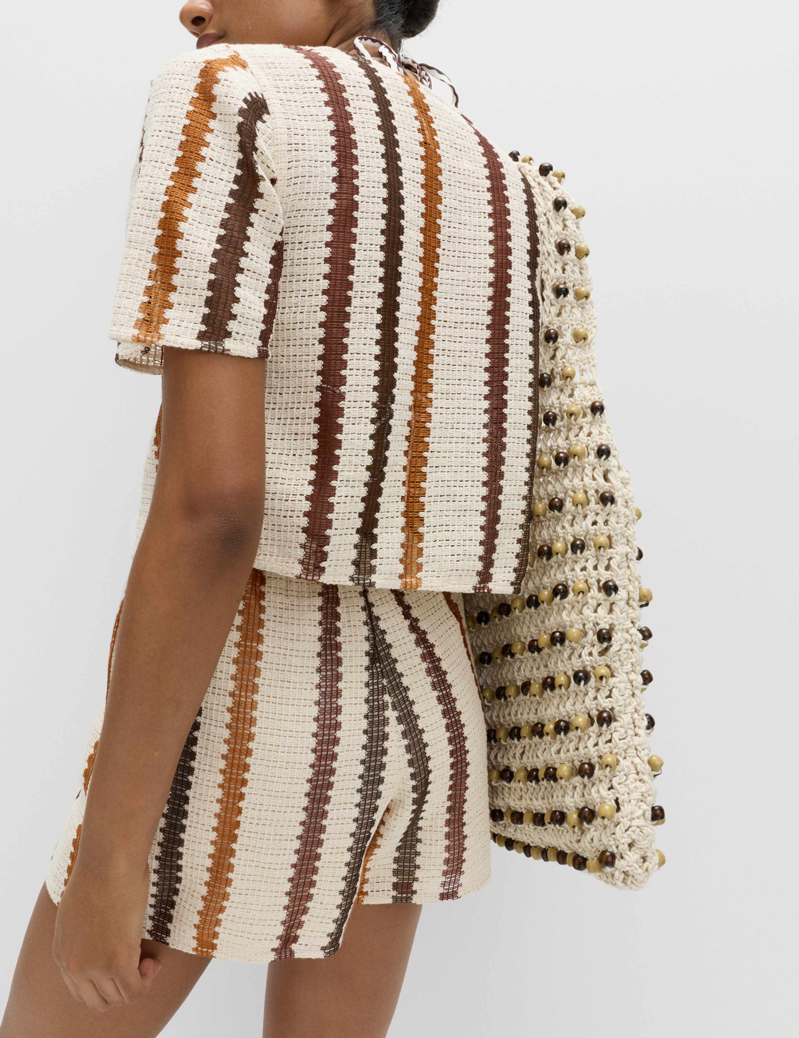 Cotton Rich Tie Front Beach Top 4 of 5