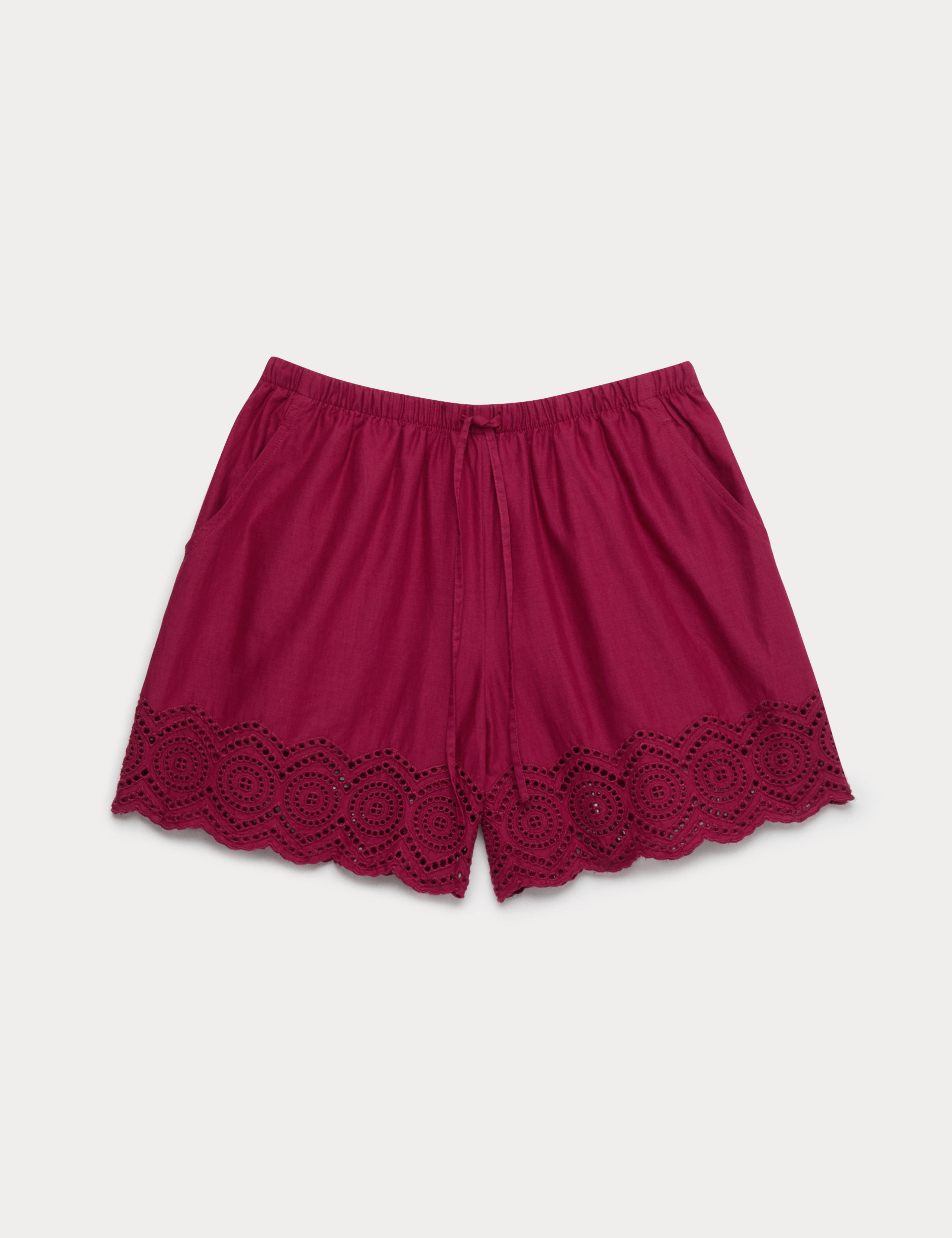 Pure Cotton Cutwork Beach Shorts 2 of 4
