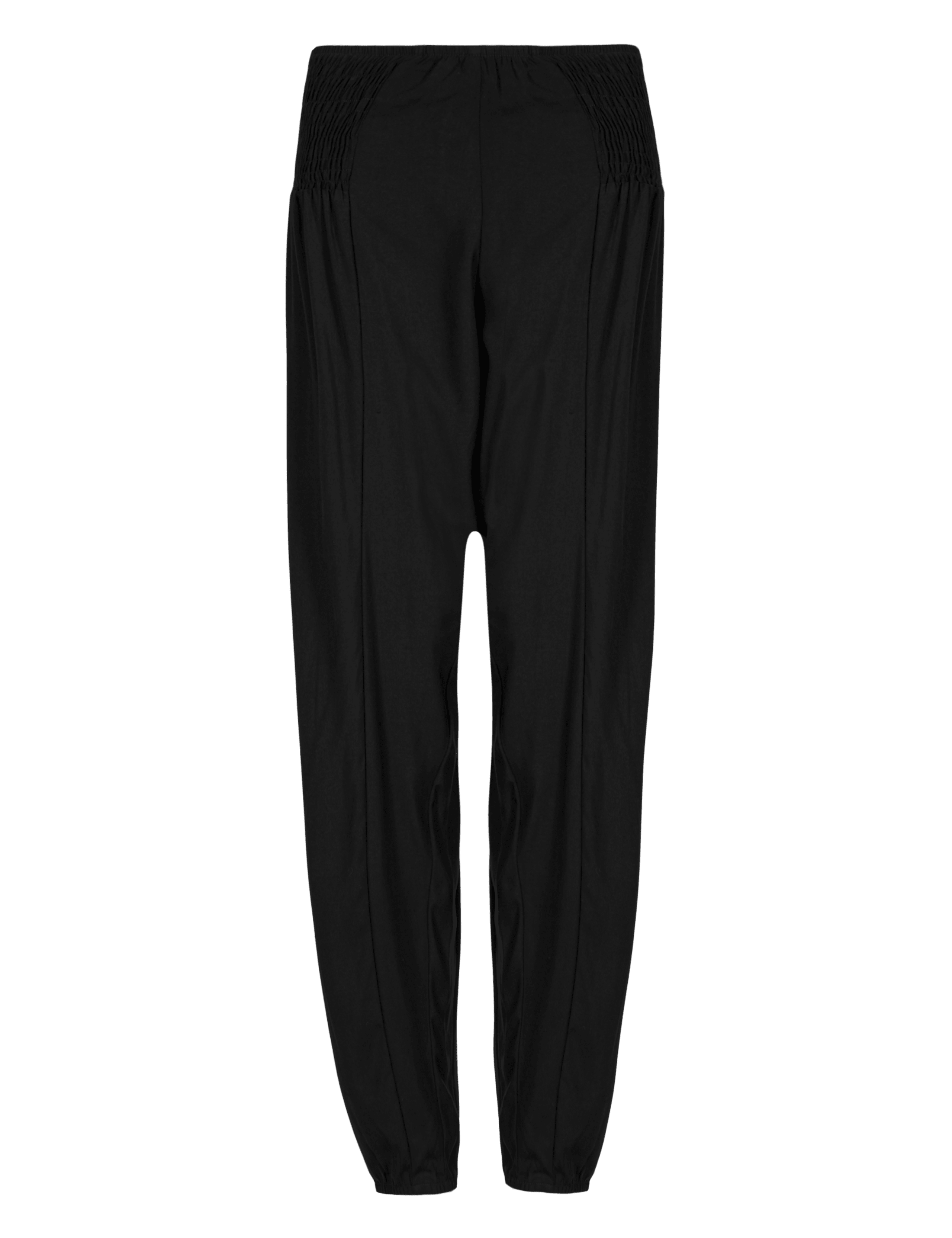 Smocked Waist Beach Harem Trousers 2 of 4