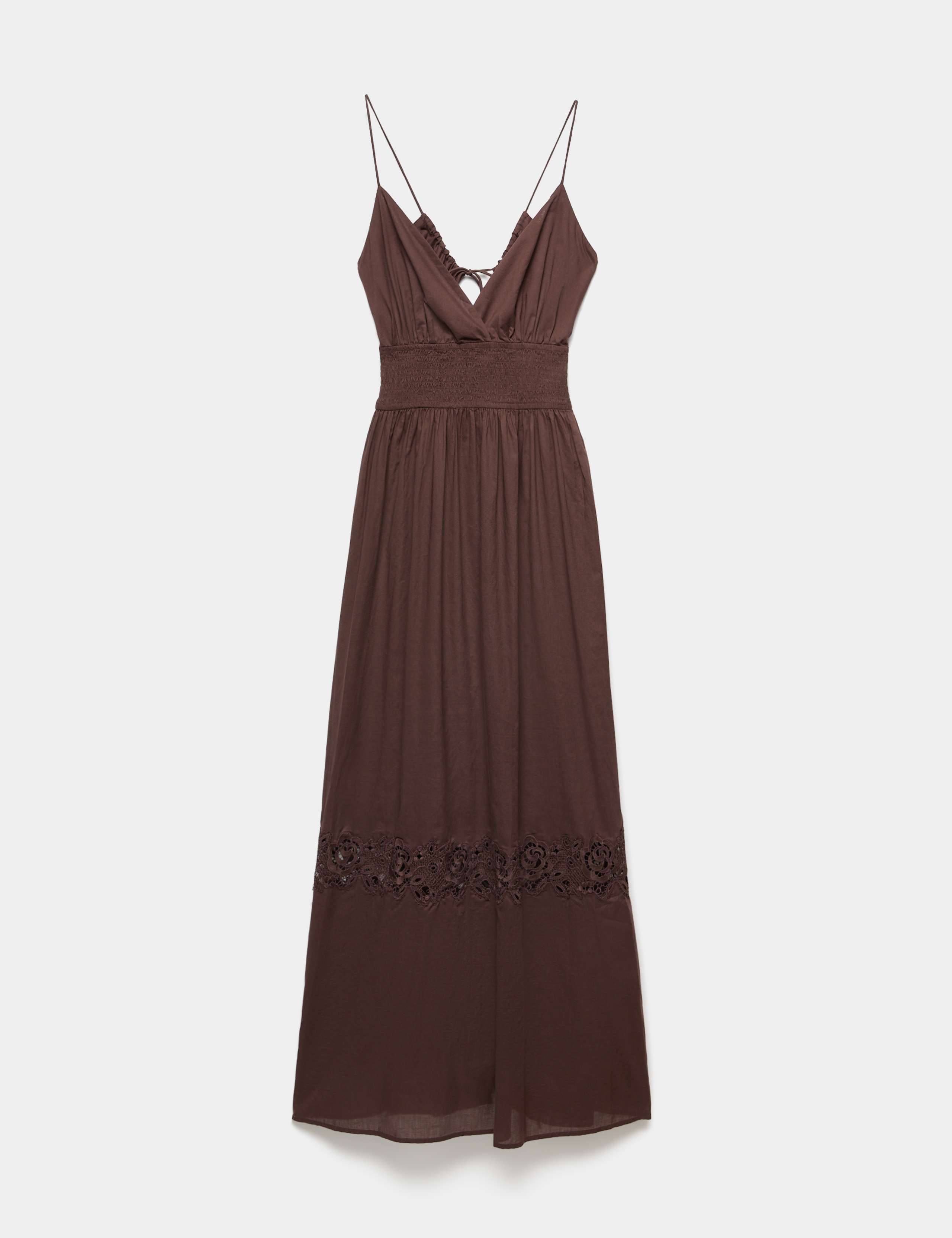 Pure Cotton Lace Insert Beach Dresses 2 of 7