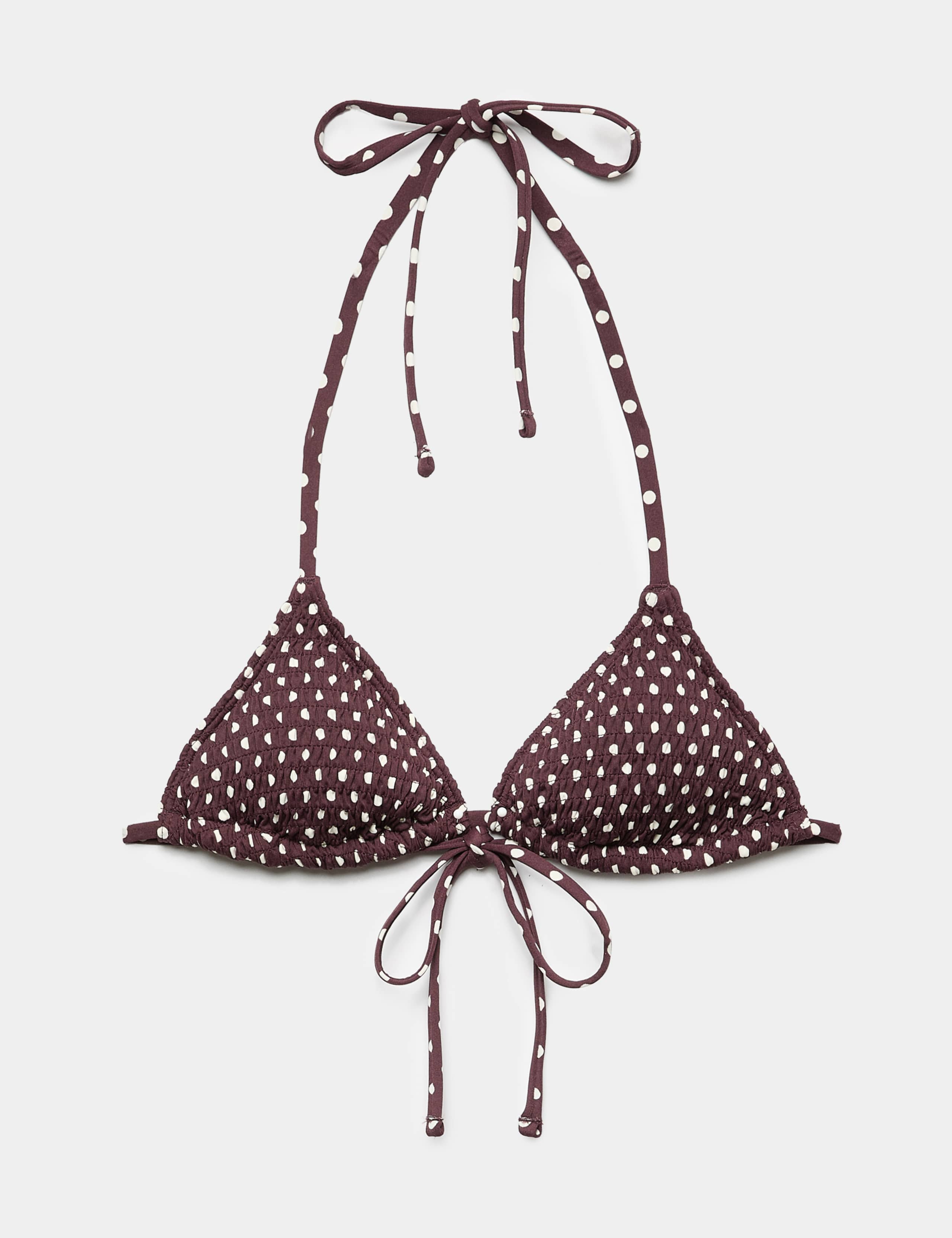 Printed Triangle Bikini Top 2 of 5