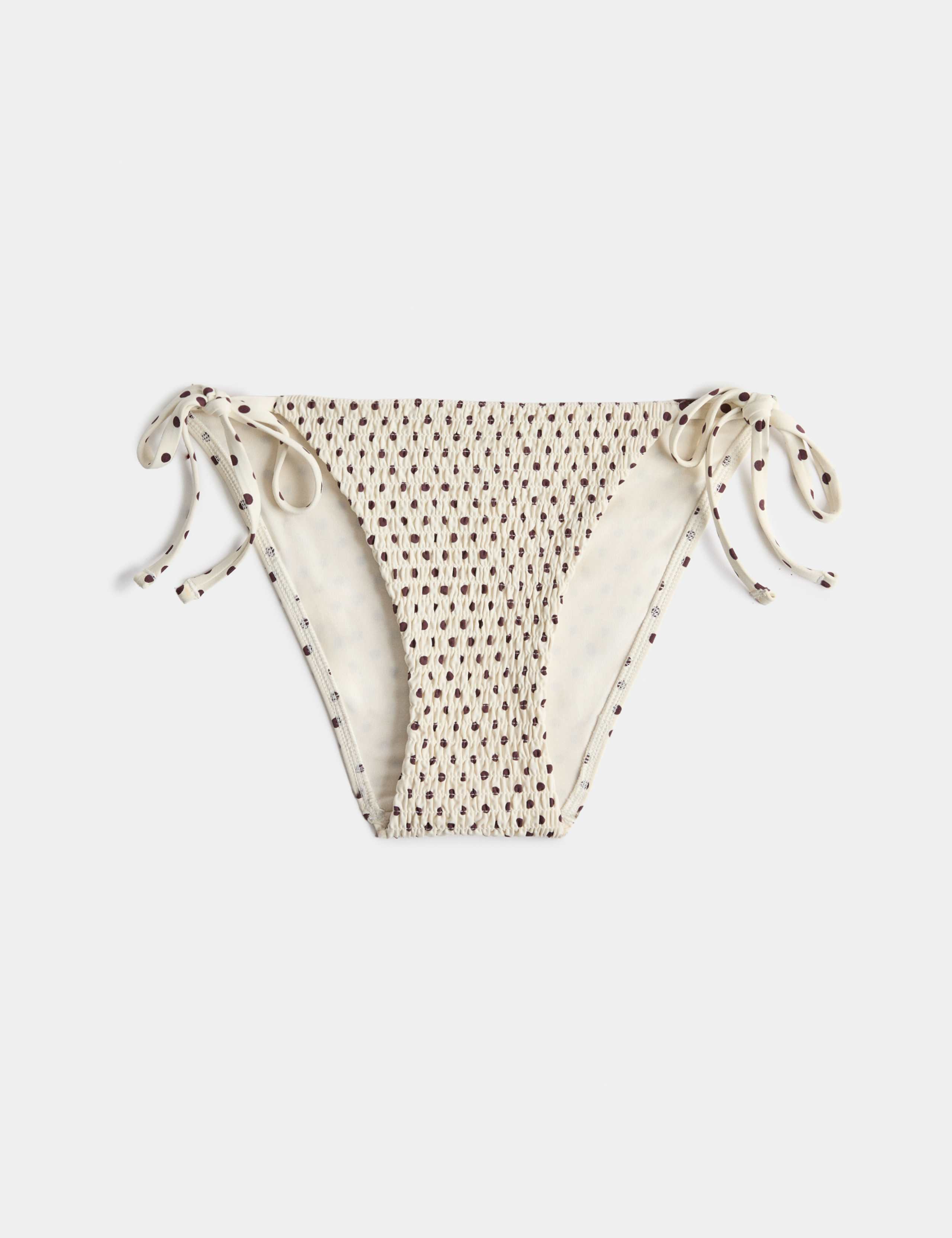 Printed Tie Side Bikini Bottoms 2 of 4