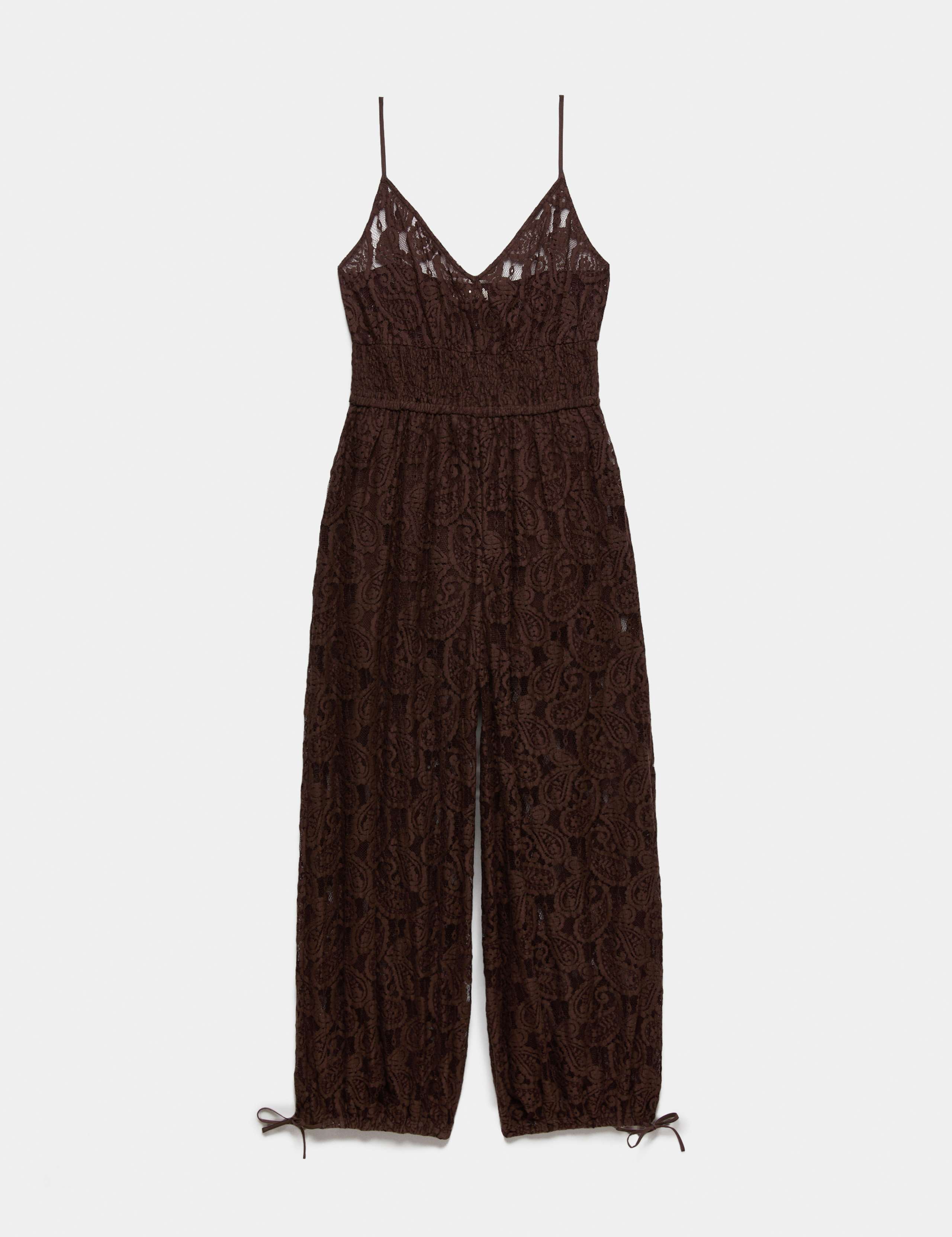 Cotton Rich Lace Balloon Jumpsuit 2 of 6