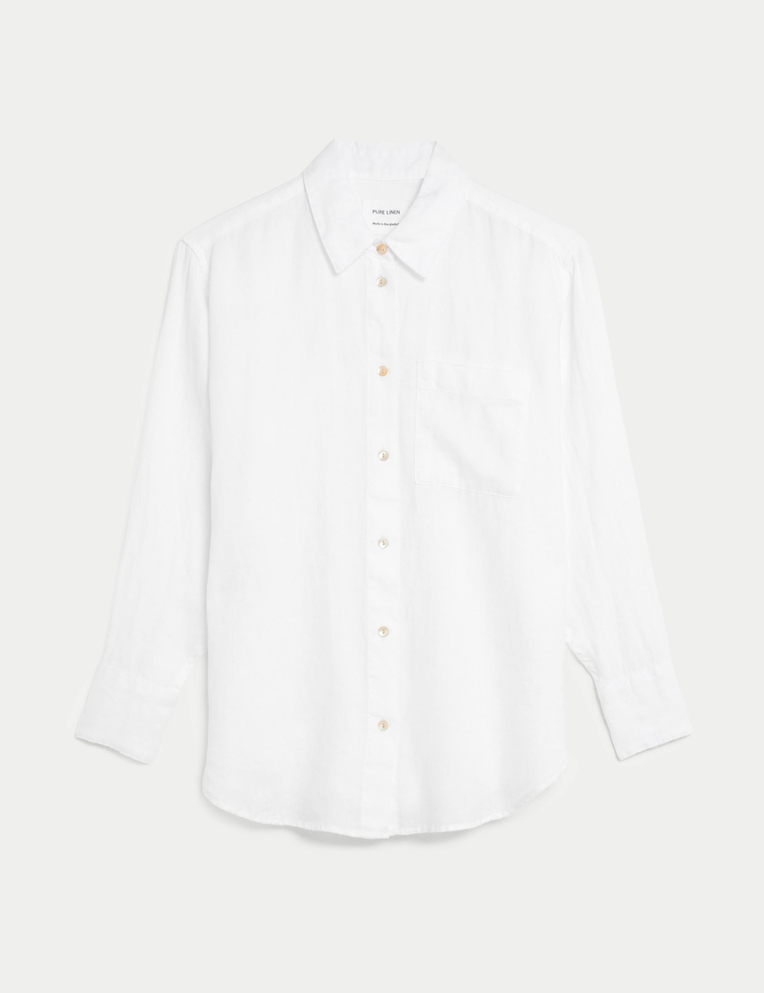 Pure Linen Oversized Shirt 2 of 6