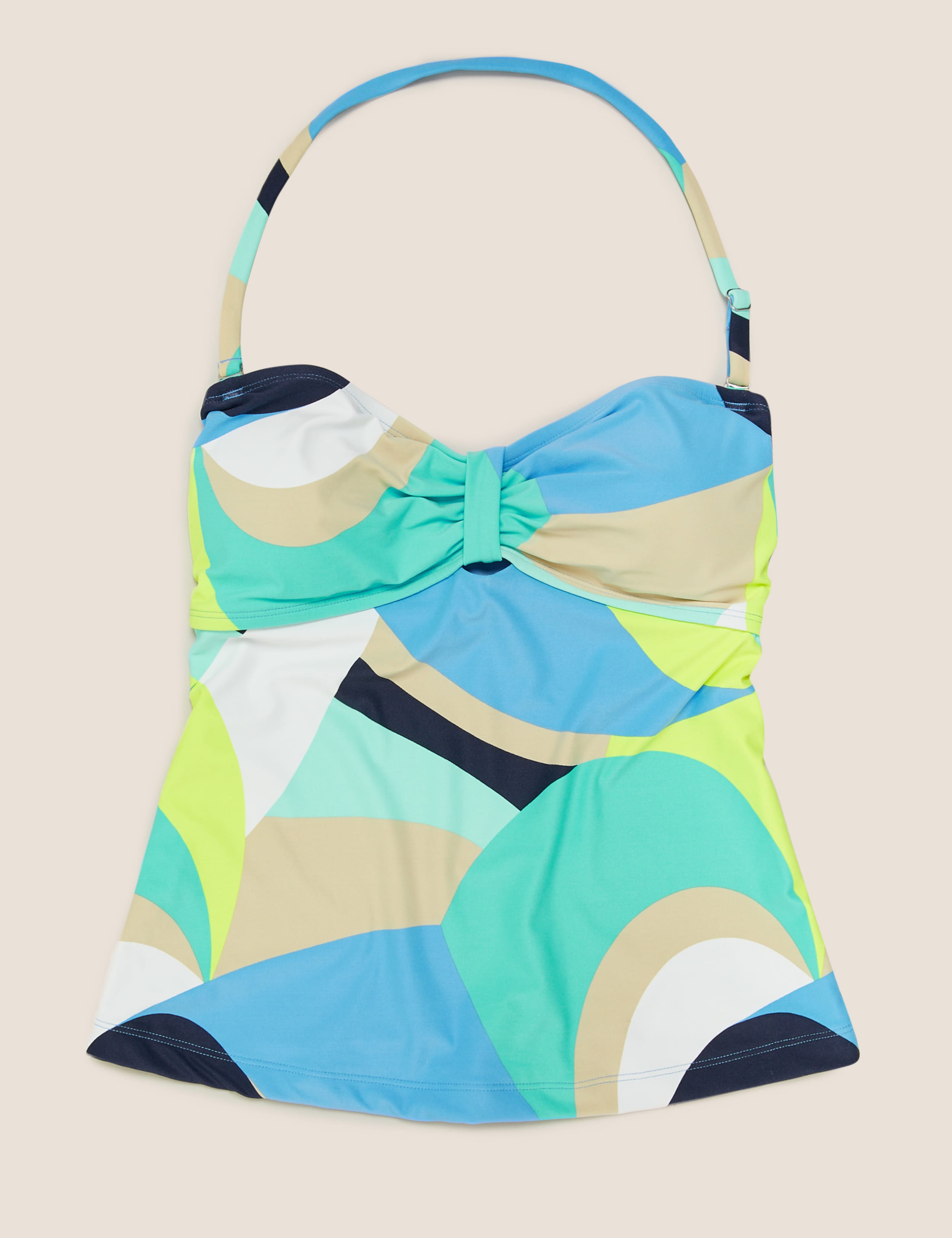 Printed Padded Multiway Tankini Top 2 of 6