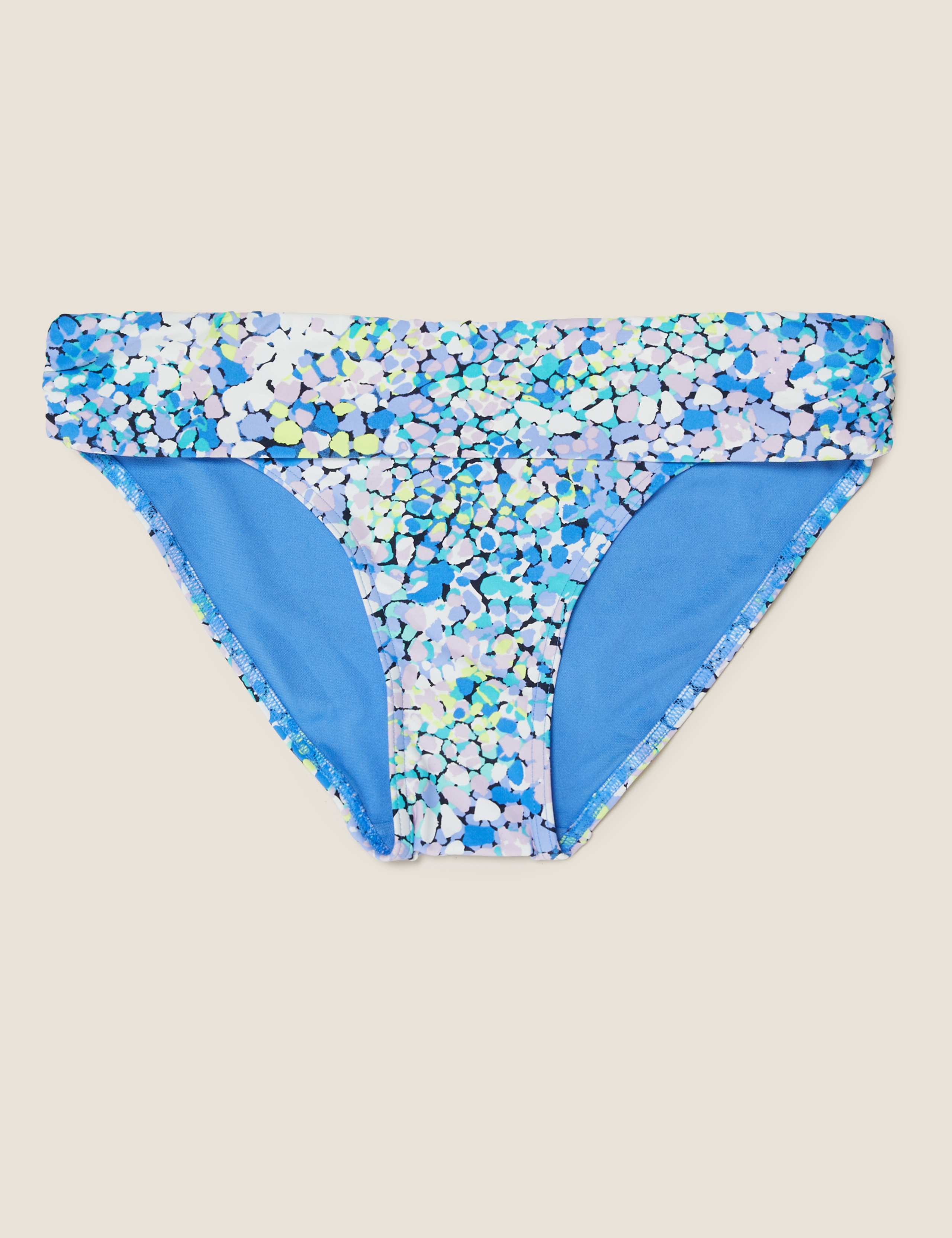 Ombre Pebble Roll Top Bikini Bottoms 2 of 5