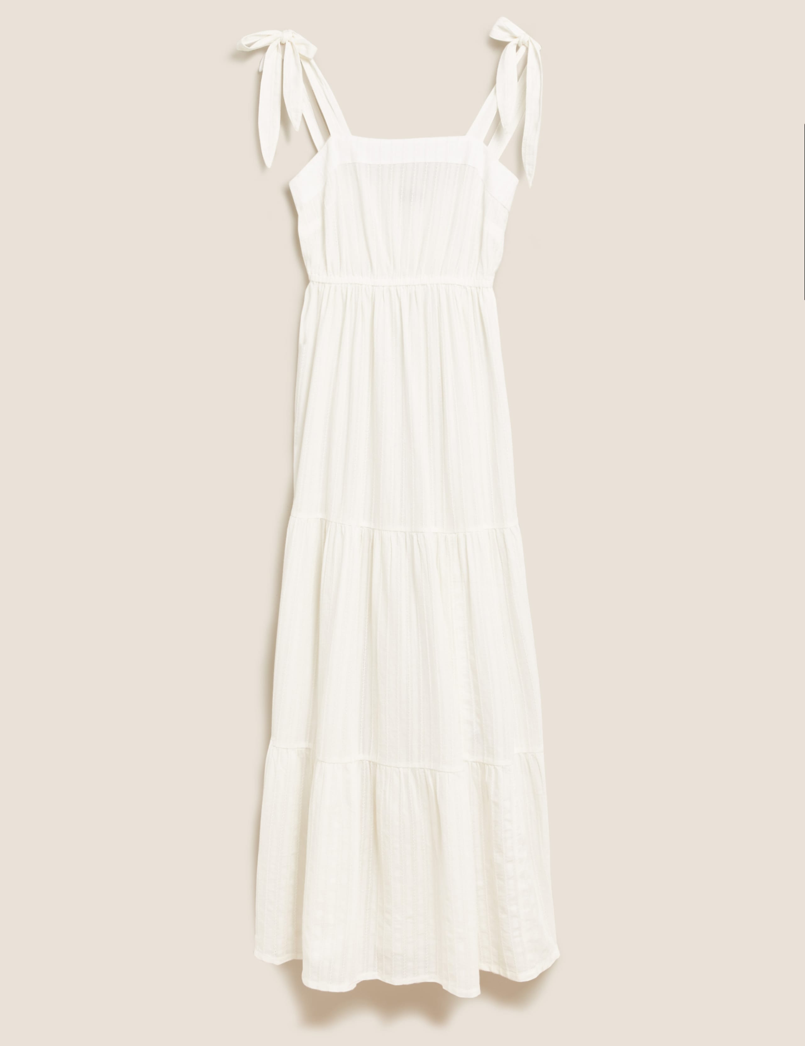 Pure Cotton Midi Slip Beach Dress 2 of 5