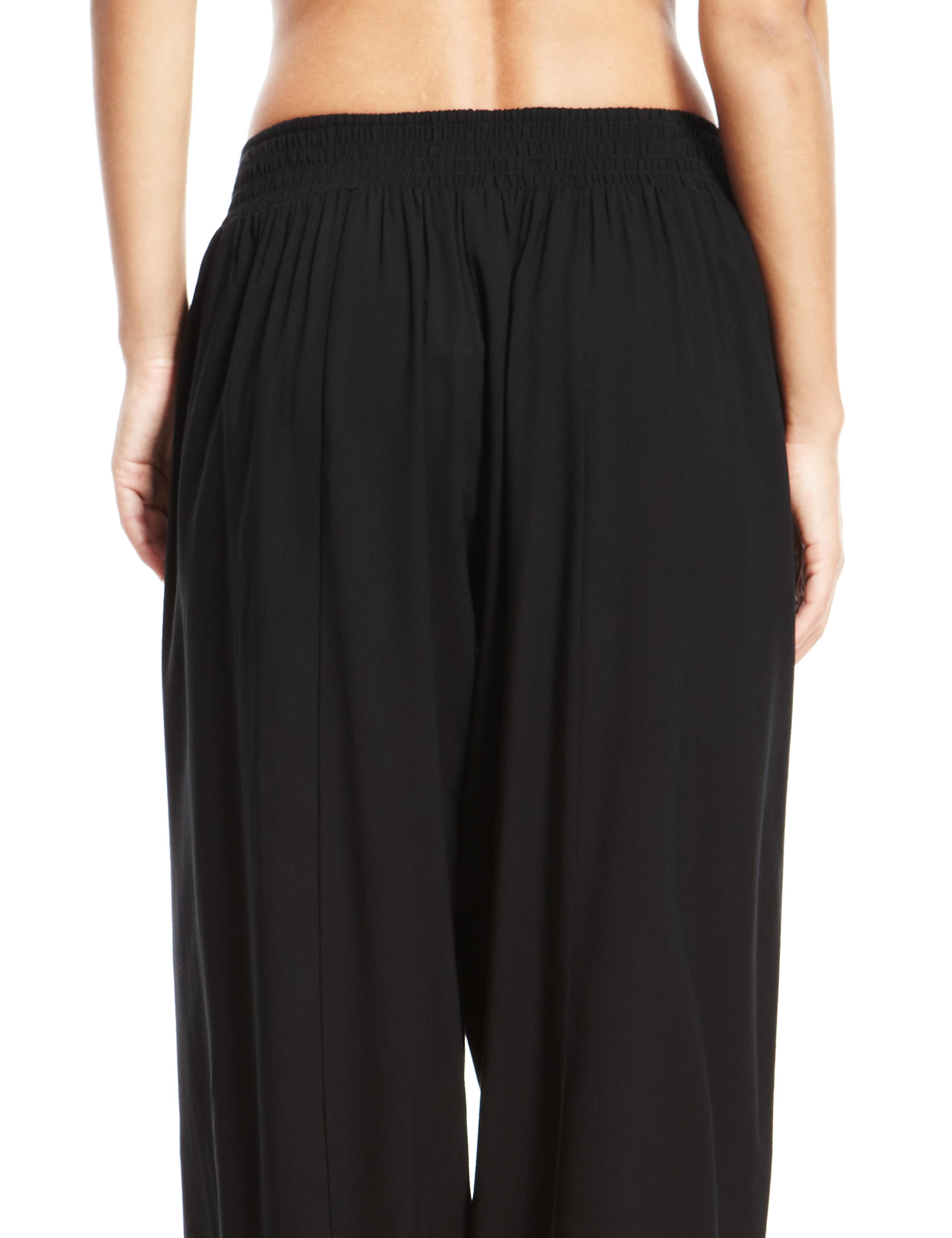 Smocked Waist Harem Trousers 5 of 5